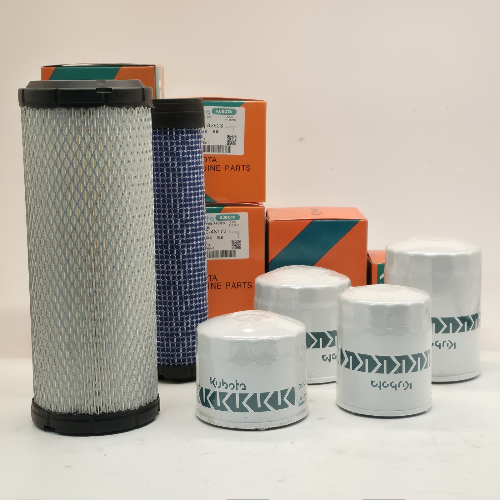 New Complete Filter Service Kit HHK70-14073 for KUBOTA L3901 HST L3301 HST
