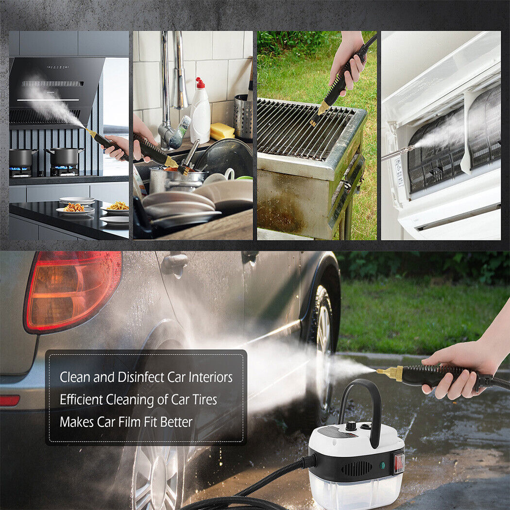 Handheld High Temp Steam Cleaner High Pressure Household Cleaning Machine 2500W