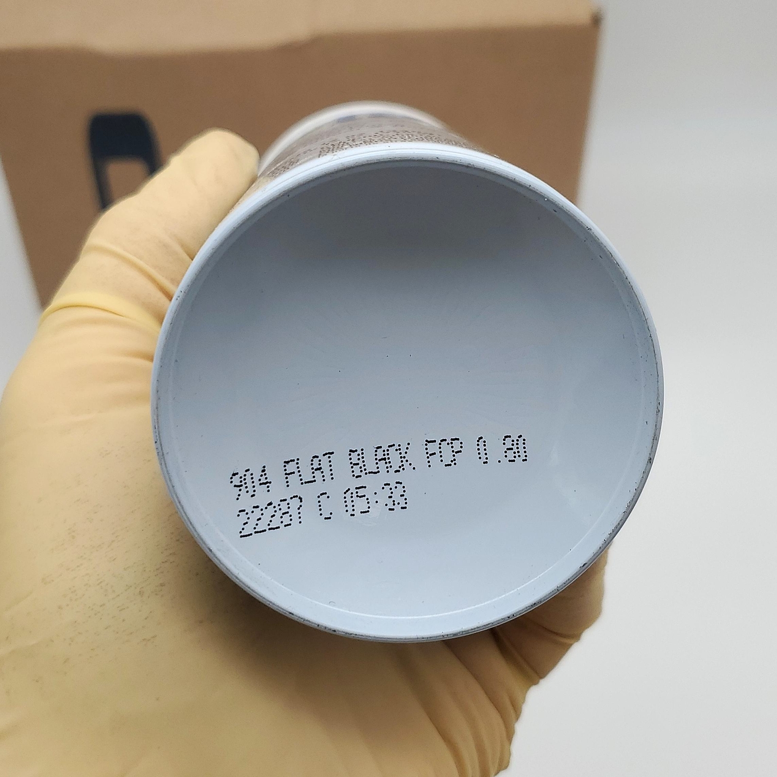 Orr-lac Indoor Outdoor Spray Paint Flat Black Heavy Duty 10-904 12 oz Pack of 12