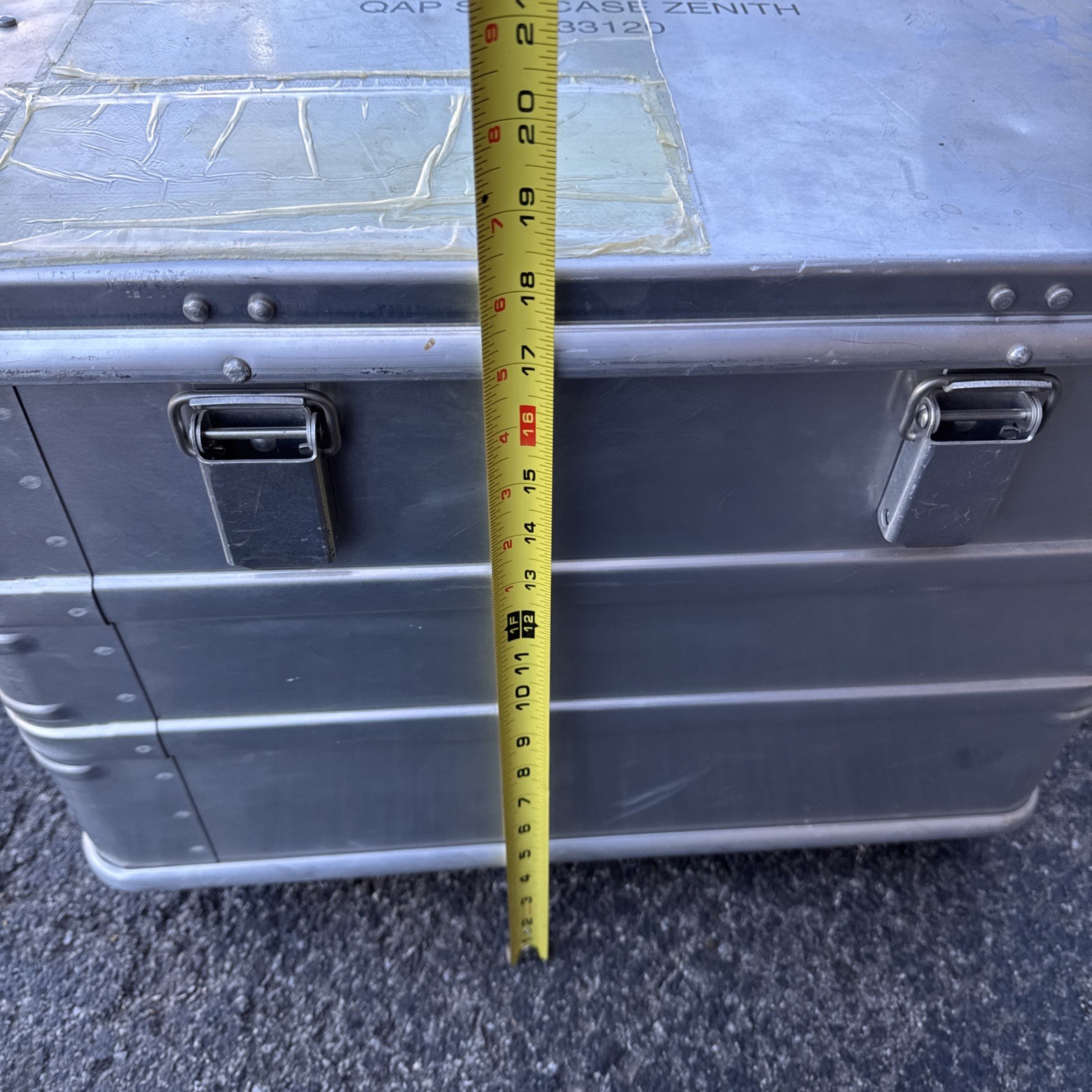 Zarges K470 Kiste Box Alukiste Alubox Transportkiste Lagerbox With Caster Wheels