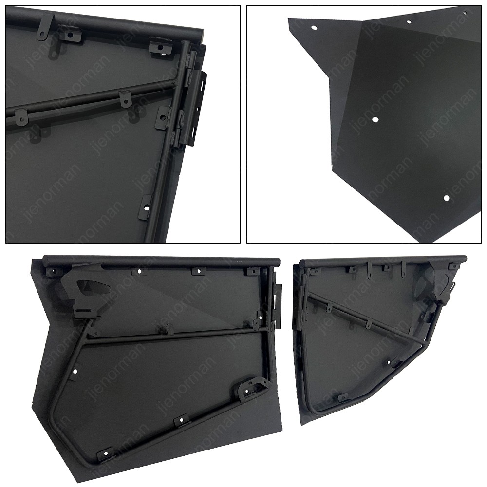 Full Doors Aluminum UTV Side for 14-23 Polaris RZR XP4 XP 1000 Turbo S 4 Seats