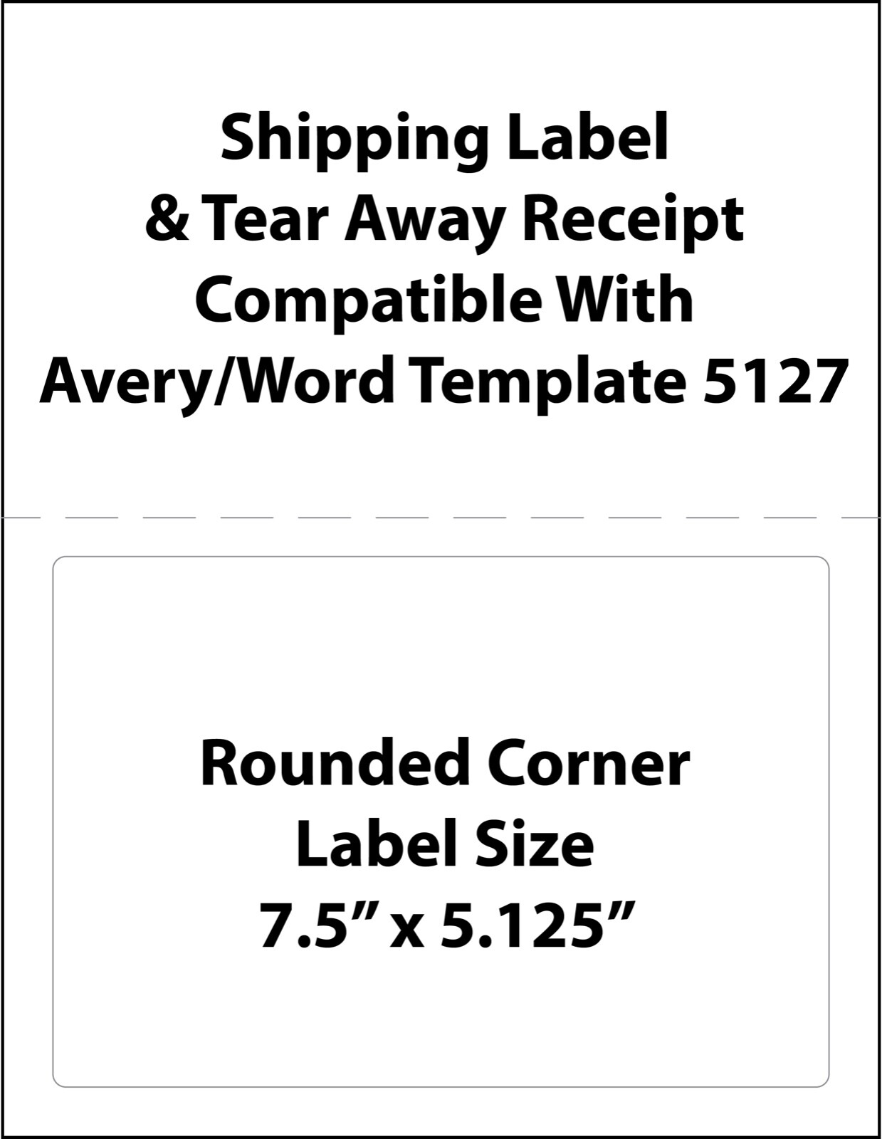Half Sheet Labels and Paper Receipt Compatible 5127 Laser Ink Jet Tear Off eBay
