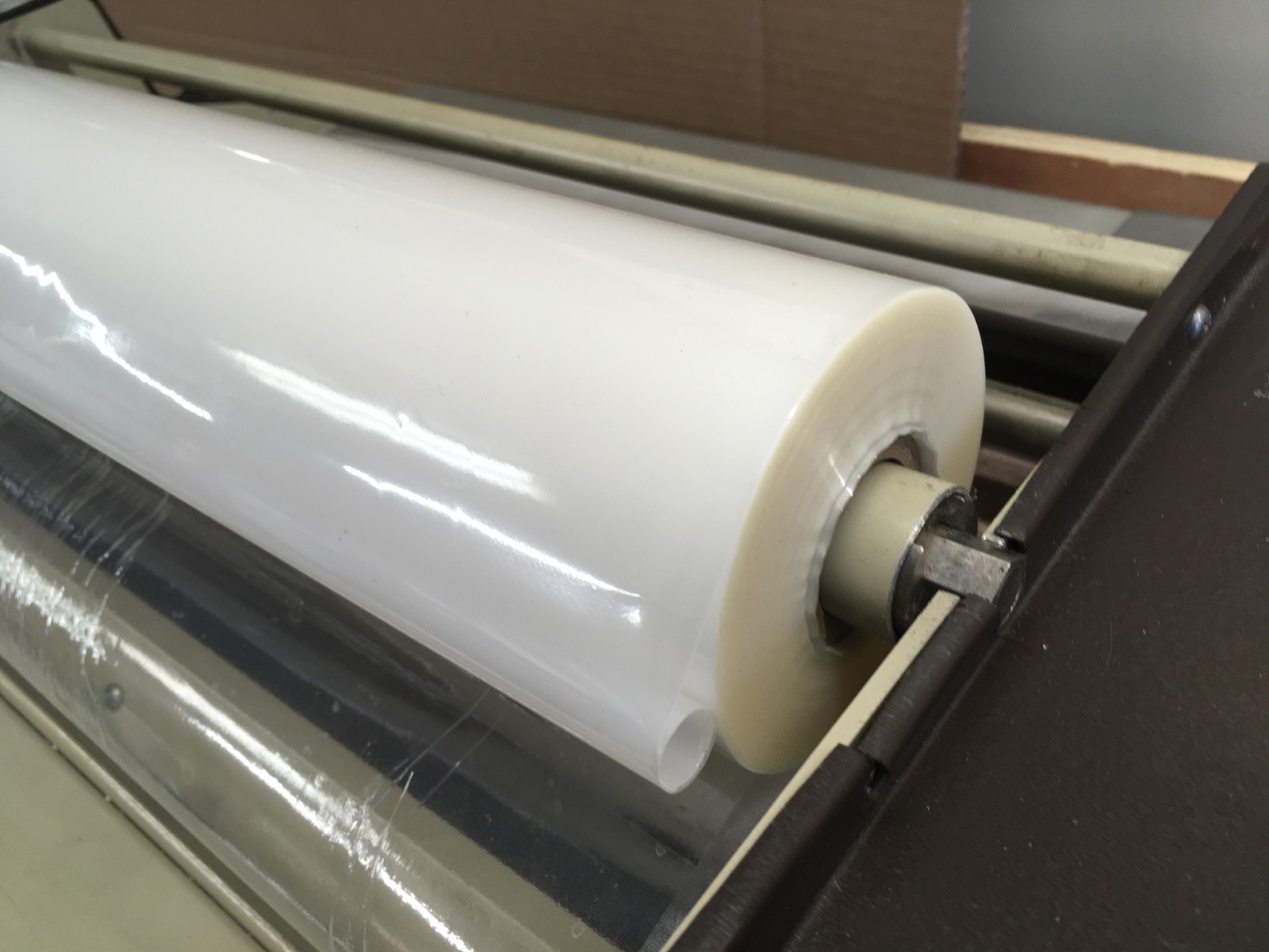 **LEDCO PREMERE 1 18-INCH COMMERICAL LAMINATOR & 2 ROLLS HD SHOP SCHOOL