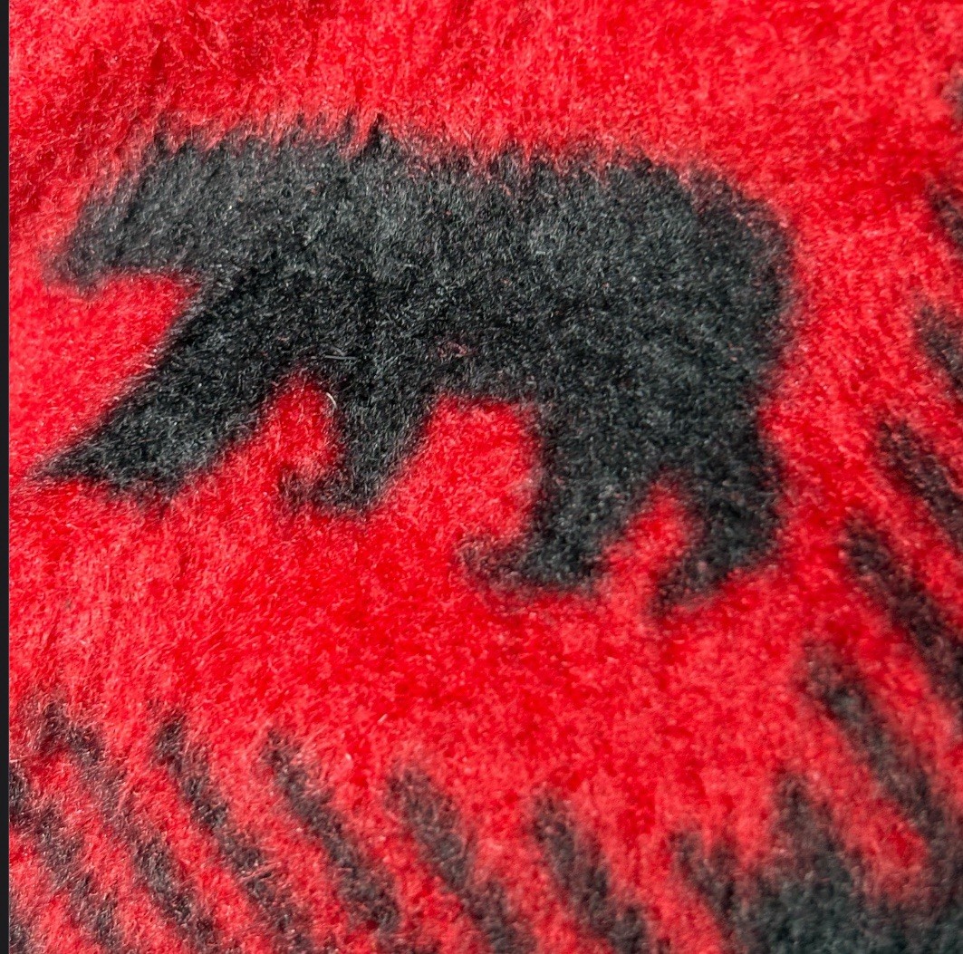 Cuddl Duds Sleep Pants Men XL Red Black Buffalo Plaid Bear Fleece Cozy Pajamas