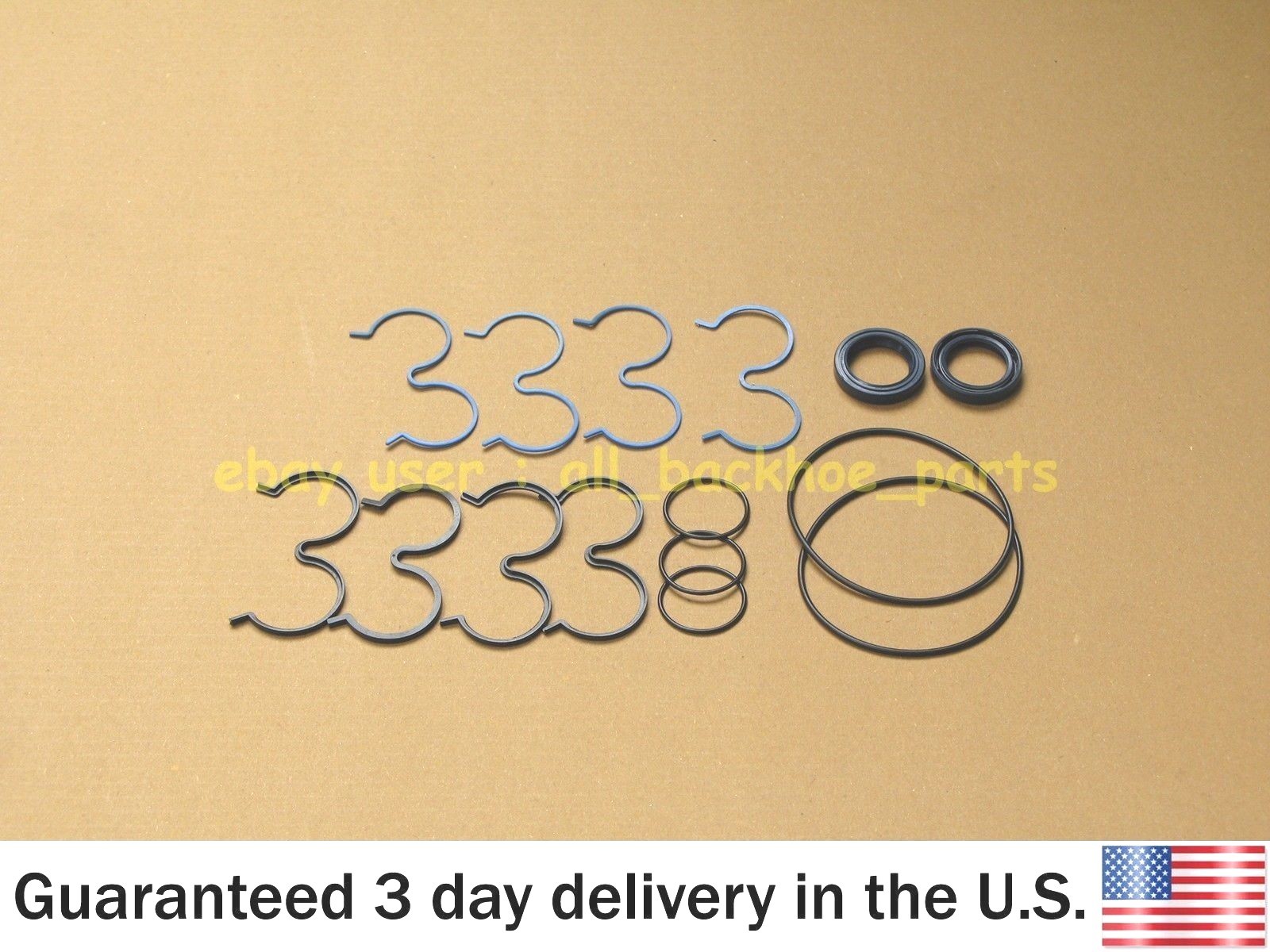 JCB PARTS - HYDRAULIC PUMP REPAIR SEAL KIT - PARKER (PART NO. 20/902901)