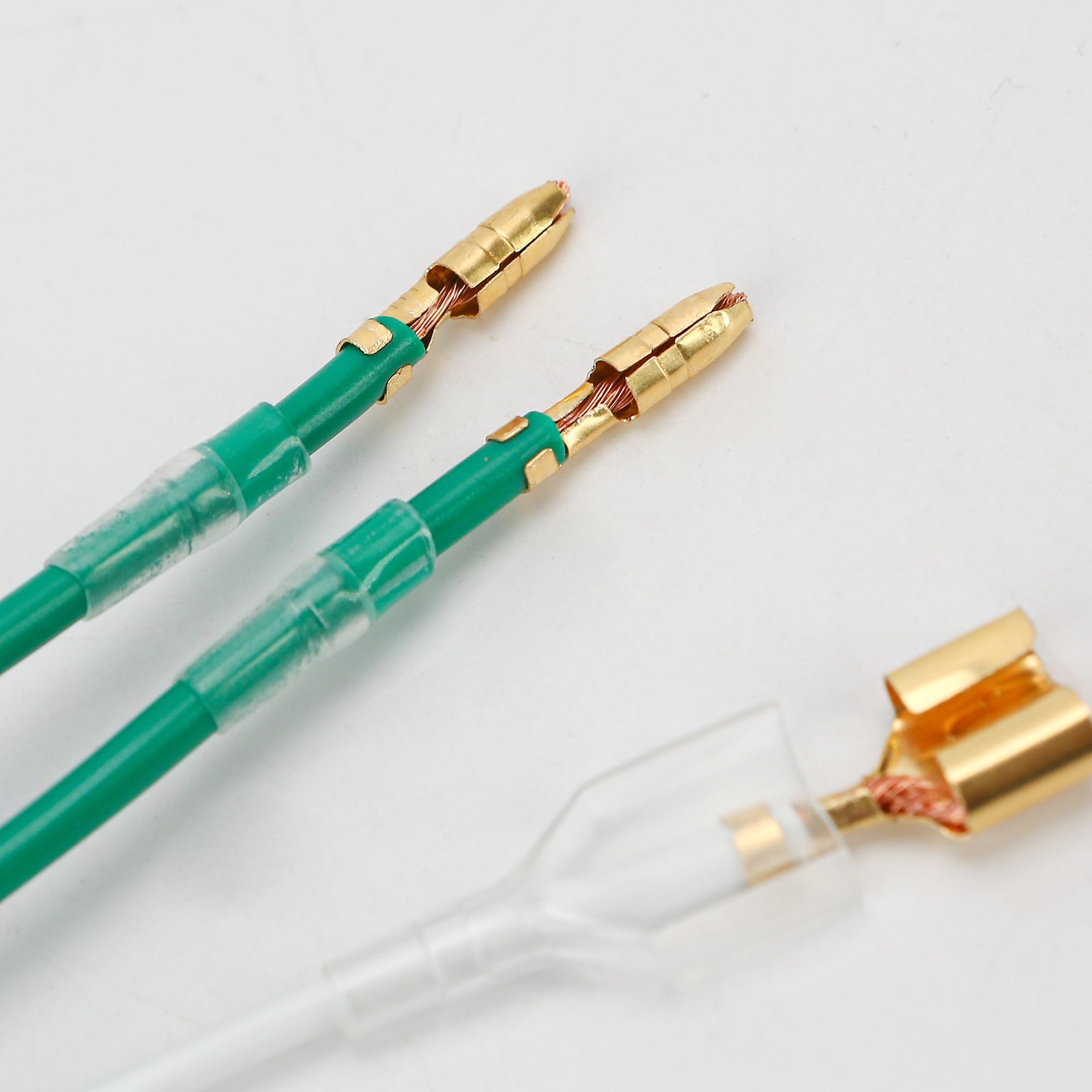 50 Sets Double Spade Connector 2 to 1 Motorcycle Wire Splice - for 4mm Bullet...