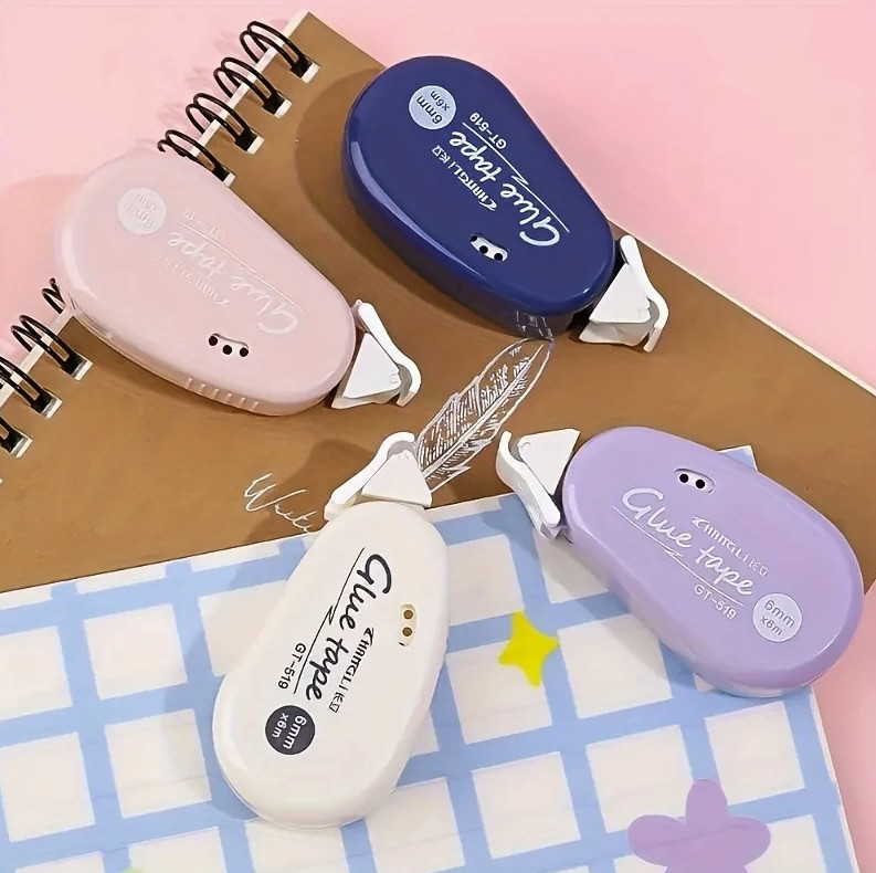 4pcs Double Sided Adhesive Dots Glue Tape for Crafts Scrapbooking - NEW