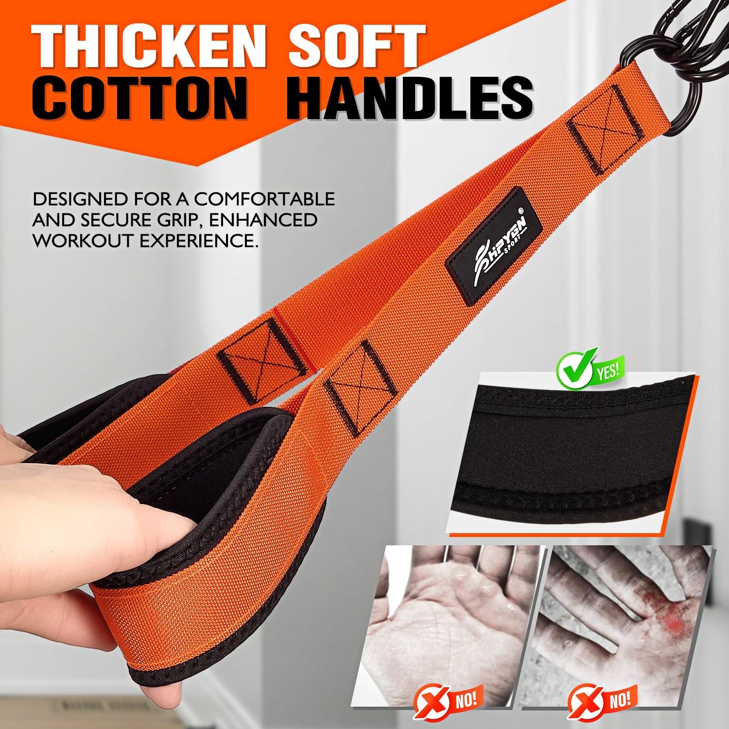 Resistance Bands Training for Arms, Biceps, Triceps, Back, Abs, Shoulders, He...