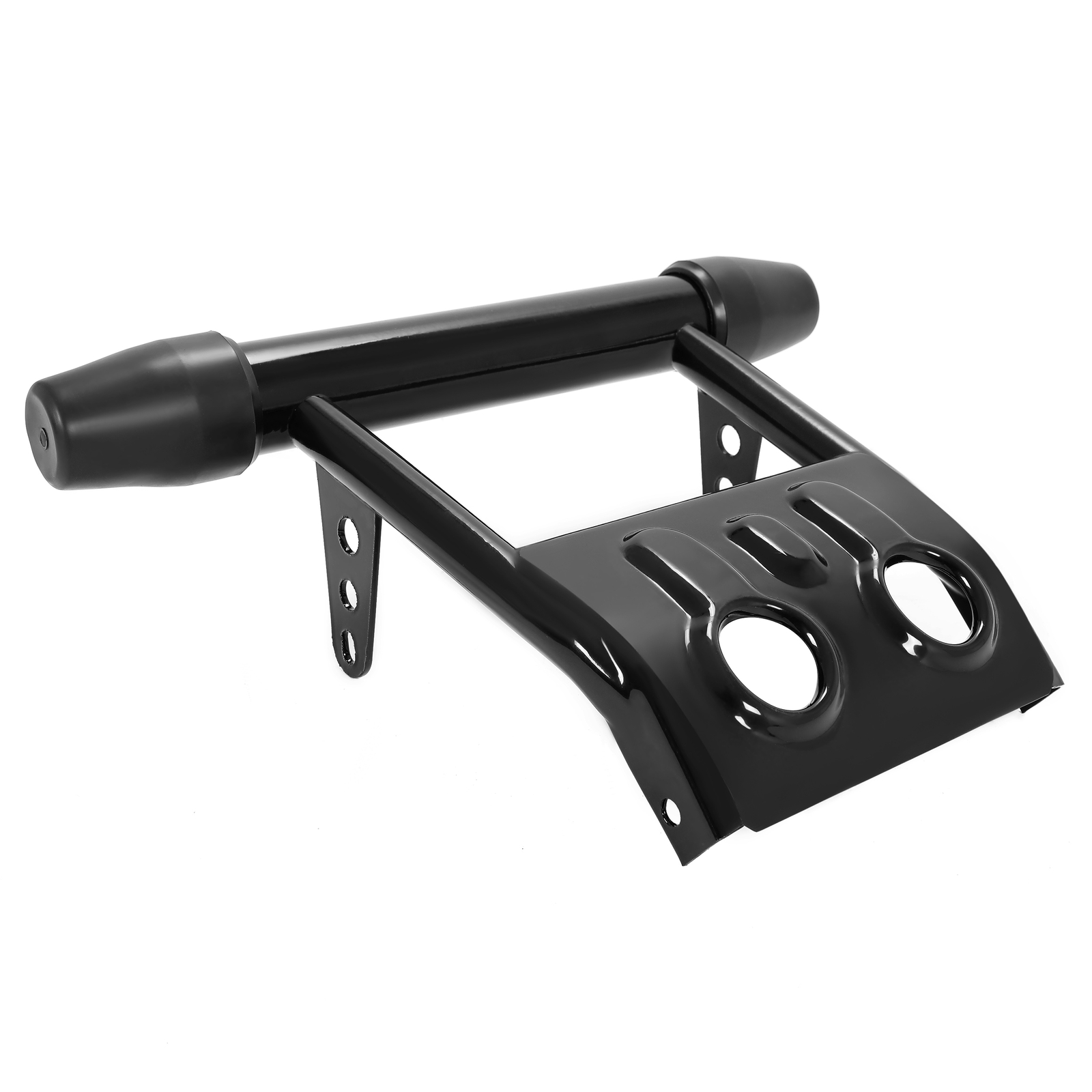 New For Yamaha Banshee 1987-2006 Black Front Bumper Guard & Rubber End Caps