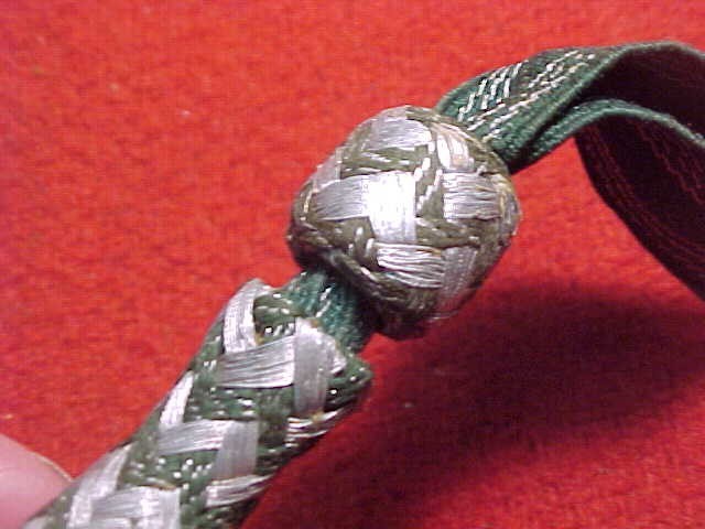 ORIGINAL WWII ERA GERMAN SWORD OR BAYONET KNOT ~ CLEAN ESTATE ITEM