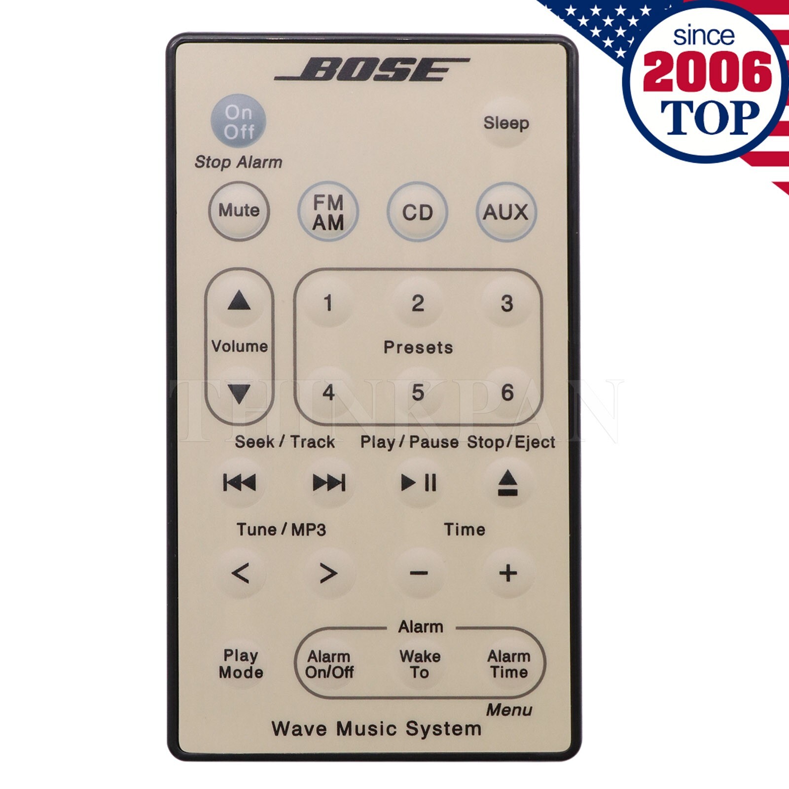 Remote Control for Bose Wave Music System to For AWRCC1 AWRCC2 White