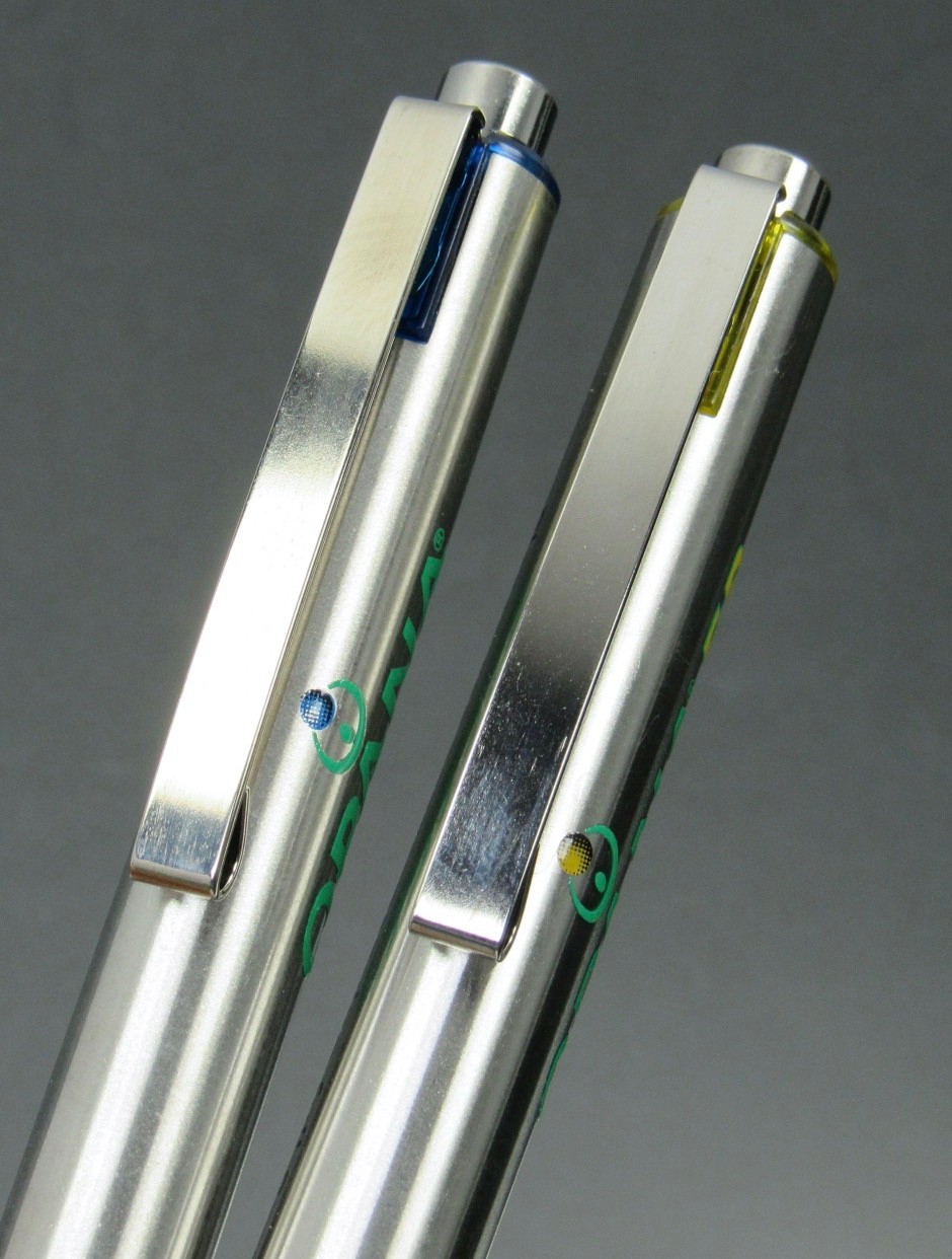 Opana Oxymorphone CII Metal PENS Boxed Set Drug Rep Pharmaceutical Promo HTF