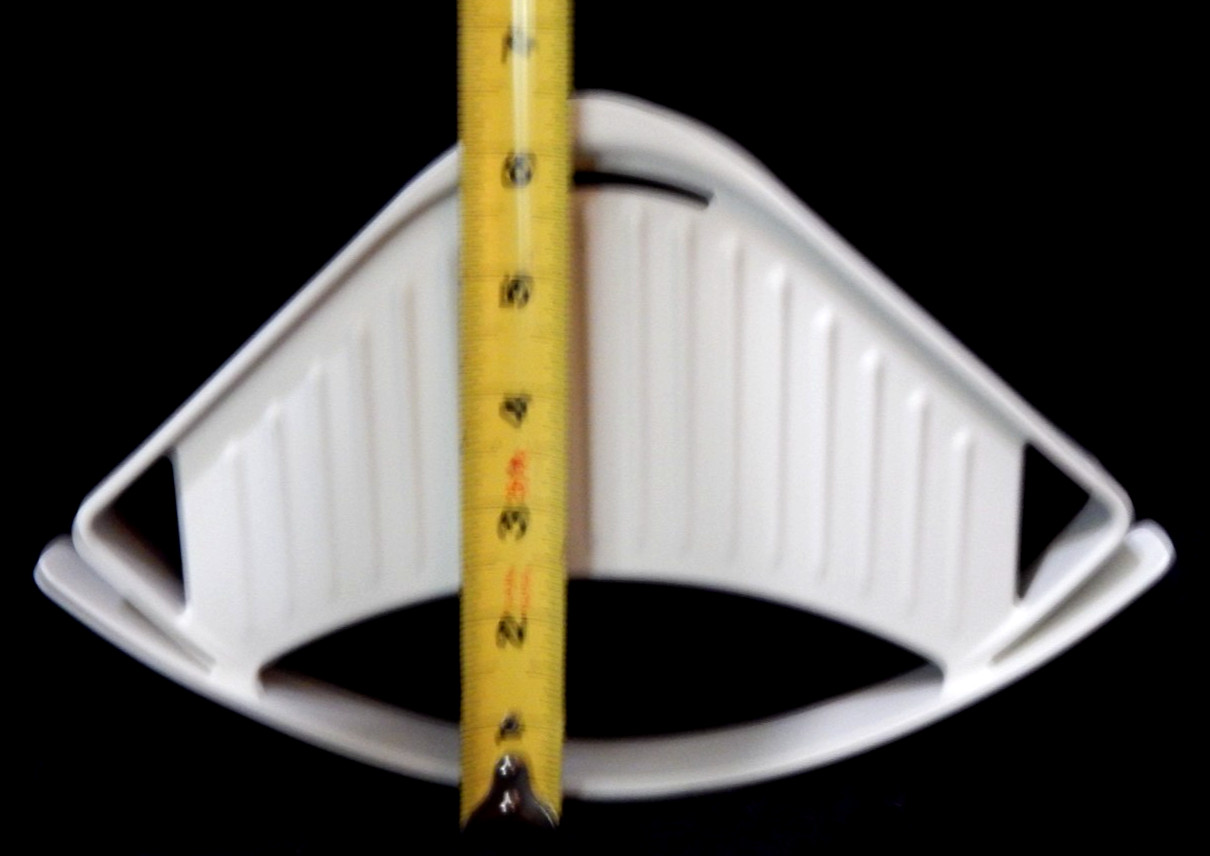 Sterling Store+ Bath / Shower System Soap Dish with Towel Bar