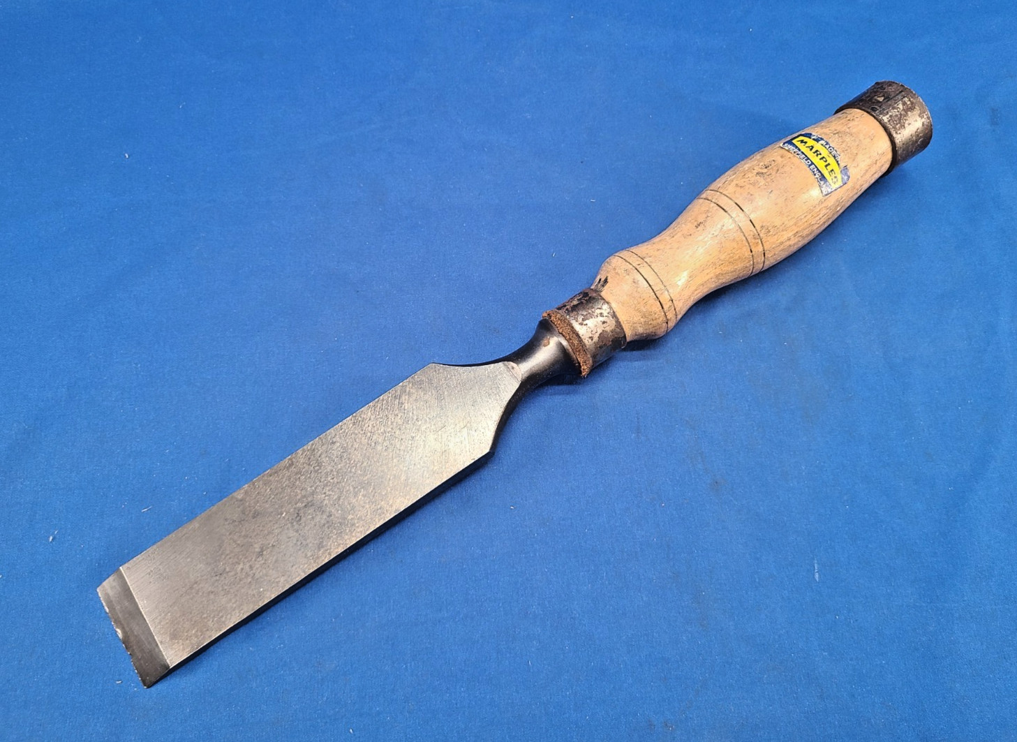 Marples 1 1/2 Inch Mortise Chisel Square Edge Tang Tool