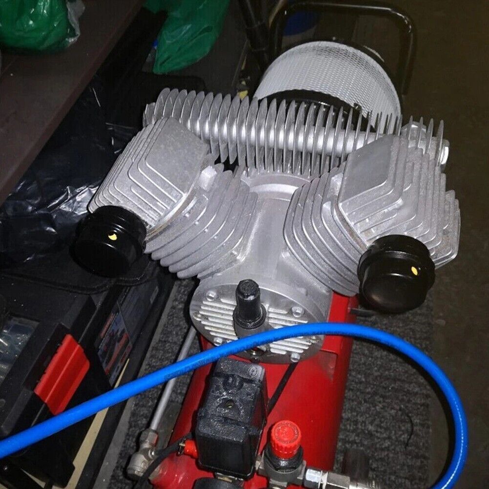 2Pcs 20mm 1/2'' Thread Metal Air Compressor Intake Filter Noise Muffler Silencer