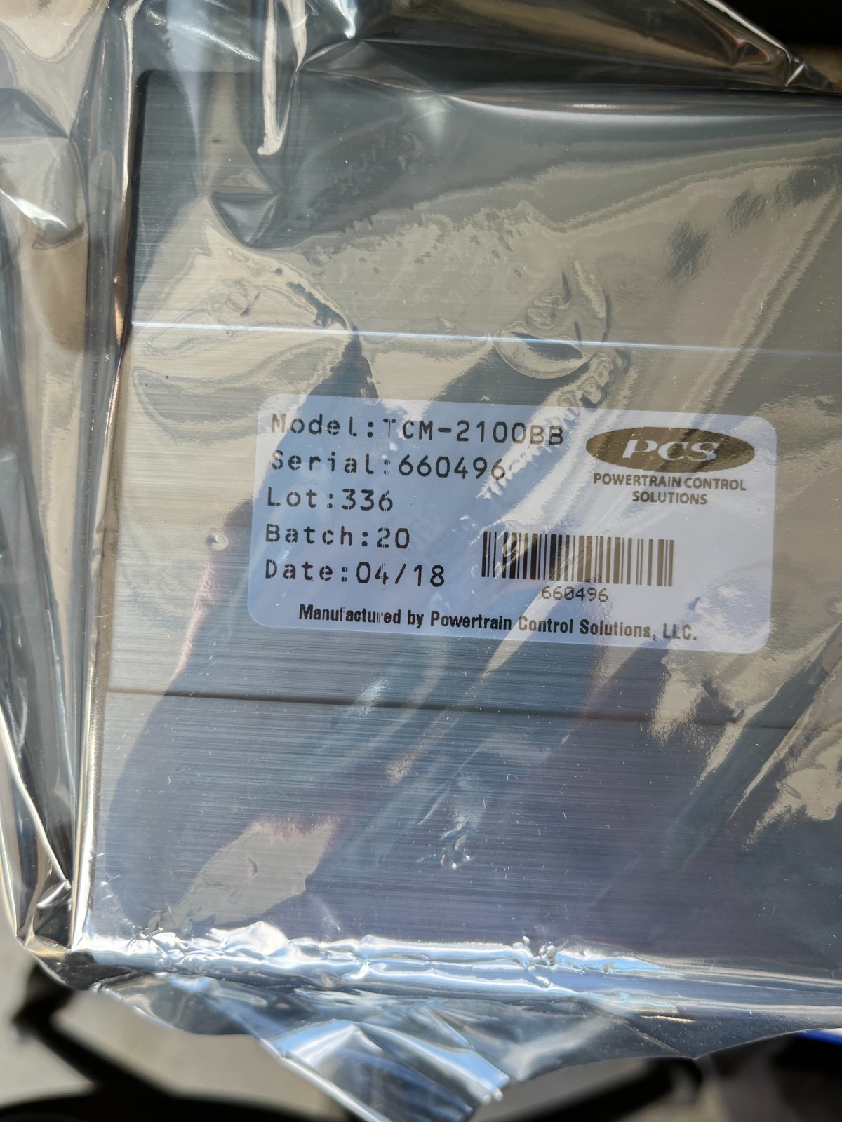 POWERTRAIN TRANSMISSION CONTROL MODULE PCS TCM TCM-2100BB HMMWV NEW