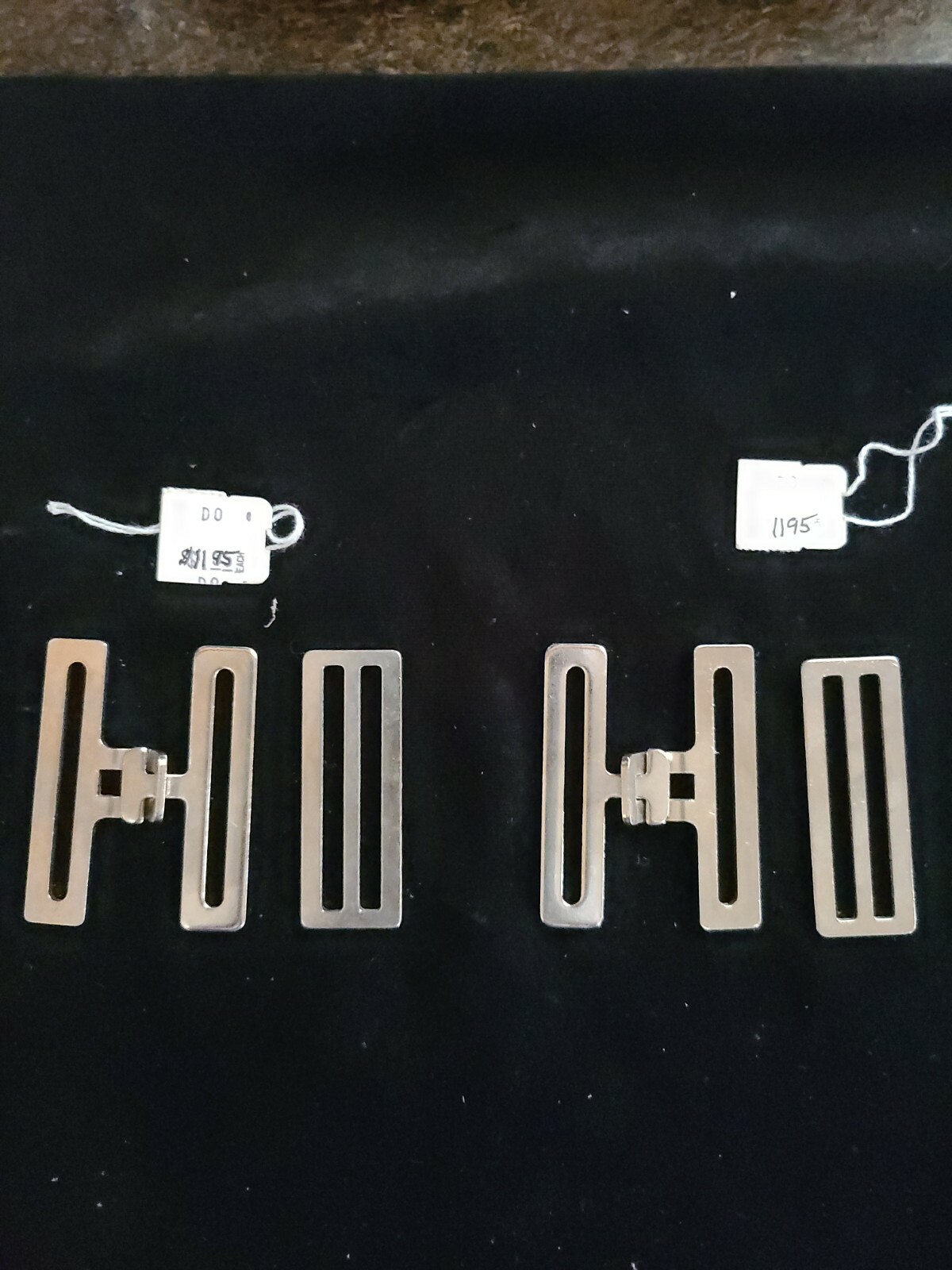 Horse blanket repair 1 pr stainless 3 pc suricingle USPS  free shipping