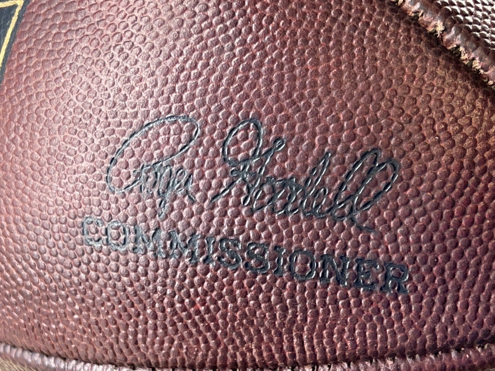 RAMS LOGO - NFL "The Duke" Wilson Football - Game Ball - Prepped & Conditioned