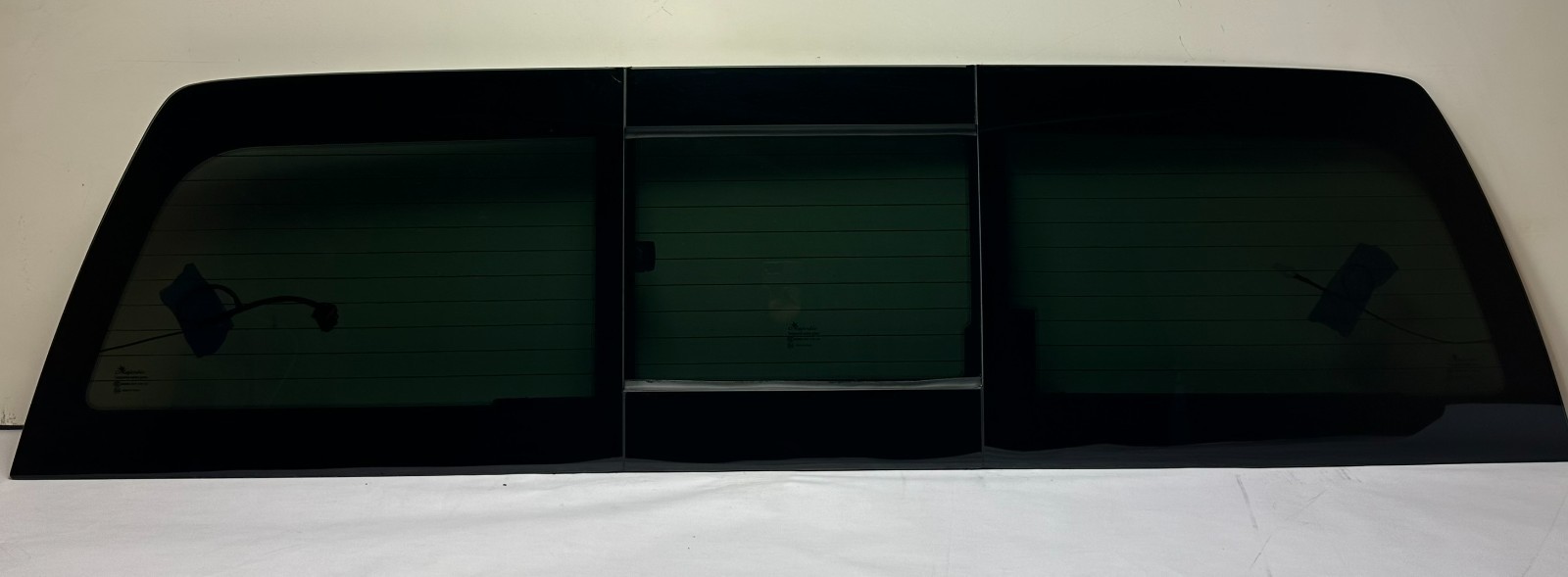 Fit 2014-2018 Chevy Silverado 1500 Back Glass POWER Slider w/Heated "No Cable"