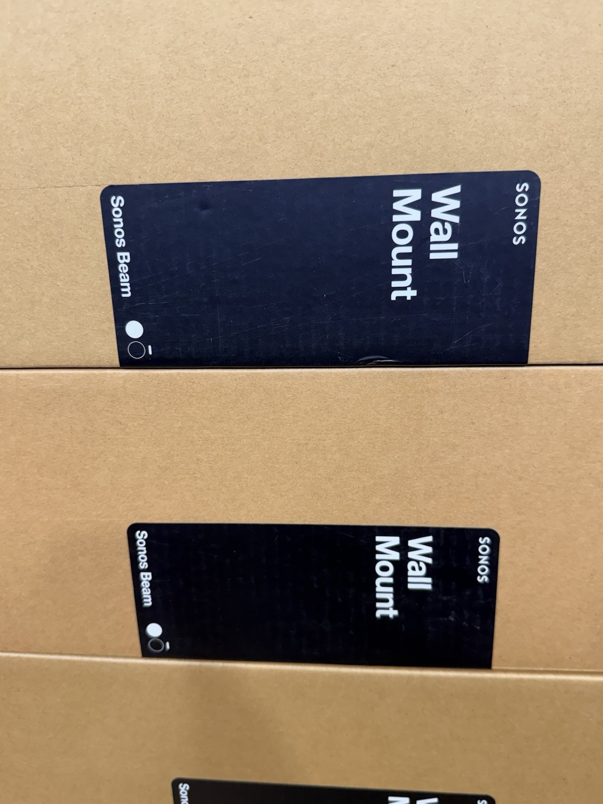 Sonos BM1WMWW1BLK Beam Wall Mount - Black ( PRICE FOR EACH )