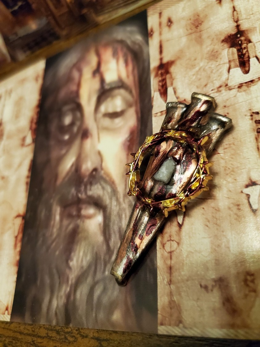 Tomb of Jesus Roman Nails  Stone Tomb of Jesus from Holy Sepulchre