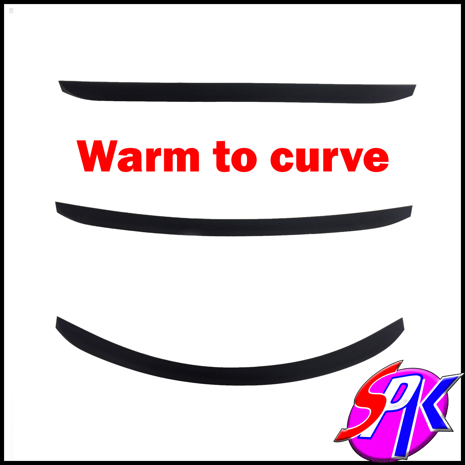 SPK 284G Universal rear trunk spoiler SELECT a SIZE 30"- 63" available