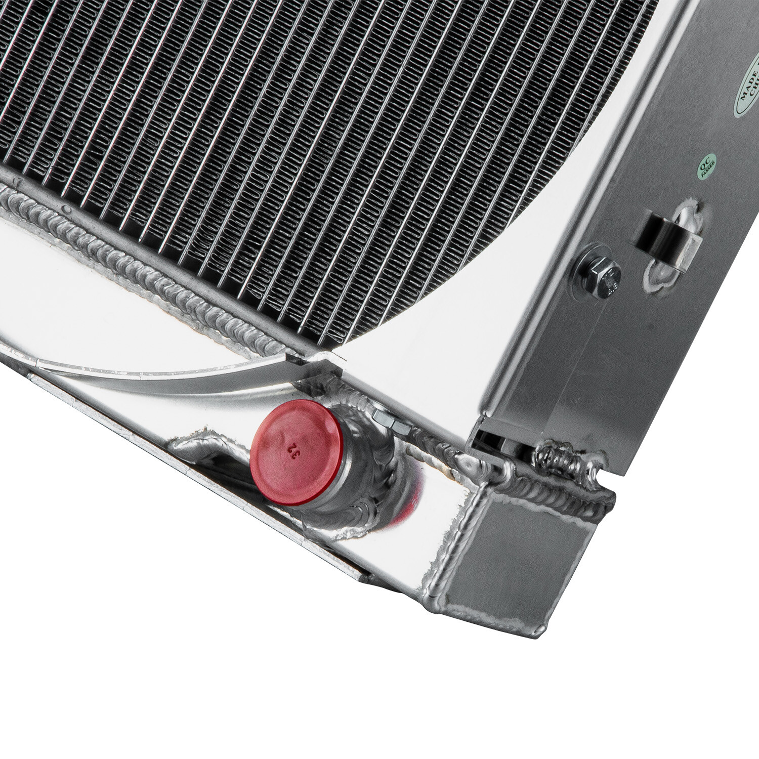 4-Row Tractor Radiator Fit Case IH B414 276 434 B275 Farm #3041403R93,3041405R91