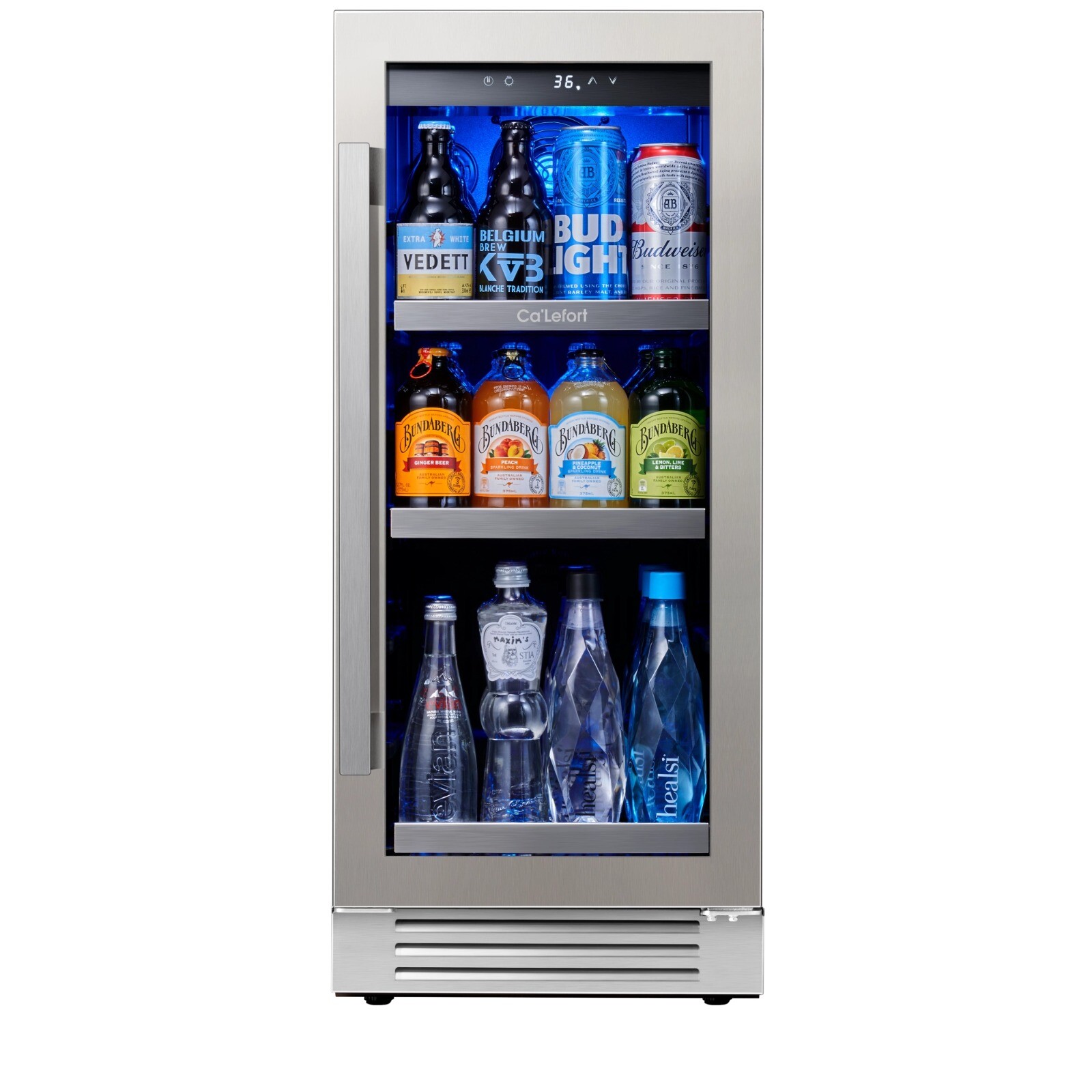 Ca'Lefort 15" Small Beverage Refrigerator Cooler Soda Beer Drink Home/Bar