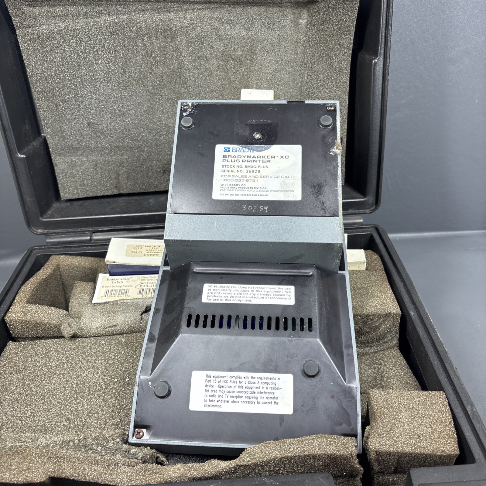 Brady BMXC-Plus BradyMarker XC Plus Printer Wire Marker - NO POWER ADAPTER