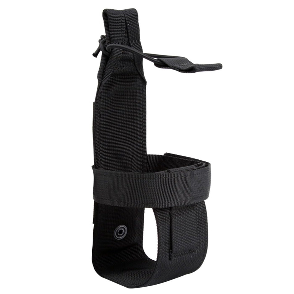 Outdoor Tactical Belt Kettle Holder Pouch Molle Adjust EDC Water Bottle Carrier