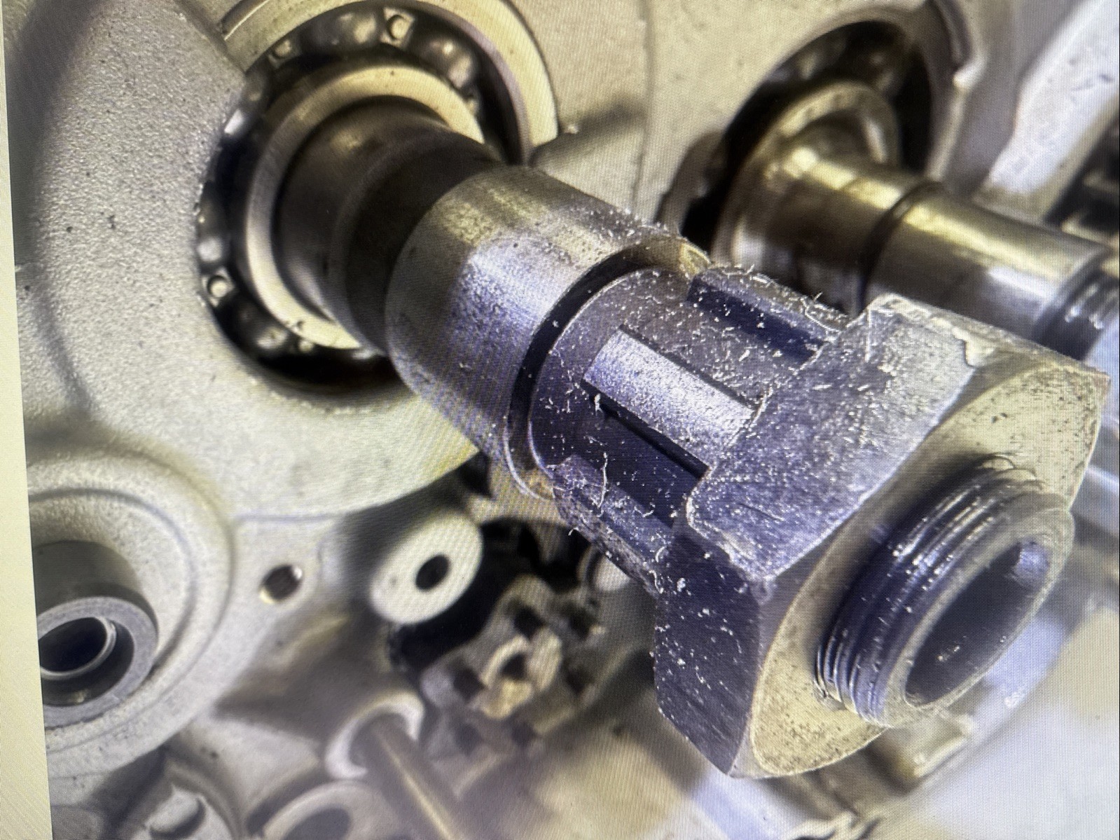 E1-2 Bottom Engine Motor Crankshaft 08 Yamaha Raptor 250 Atv YFM R Free Us Ship