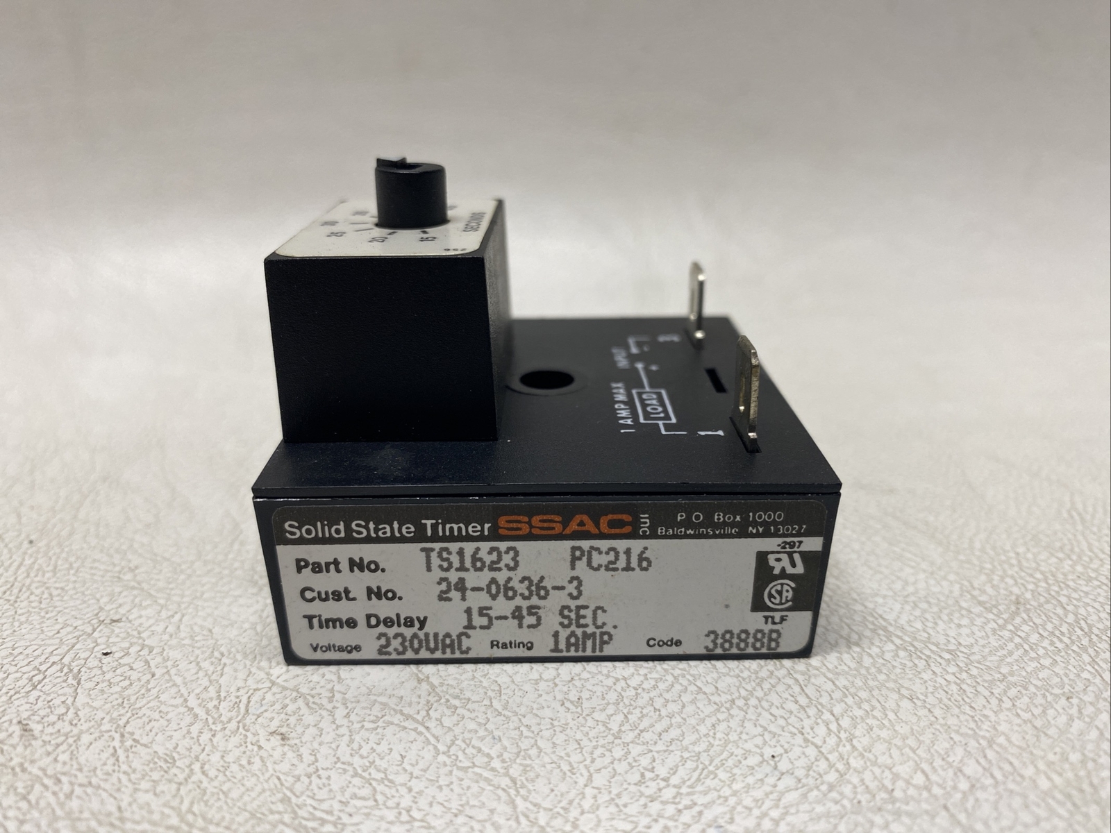 NEW SSAC TS1623 Solid State Timer PC216