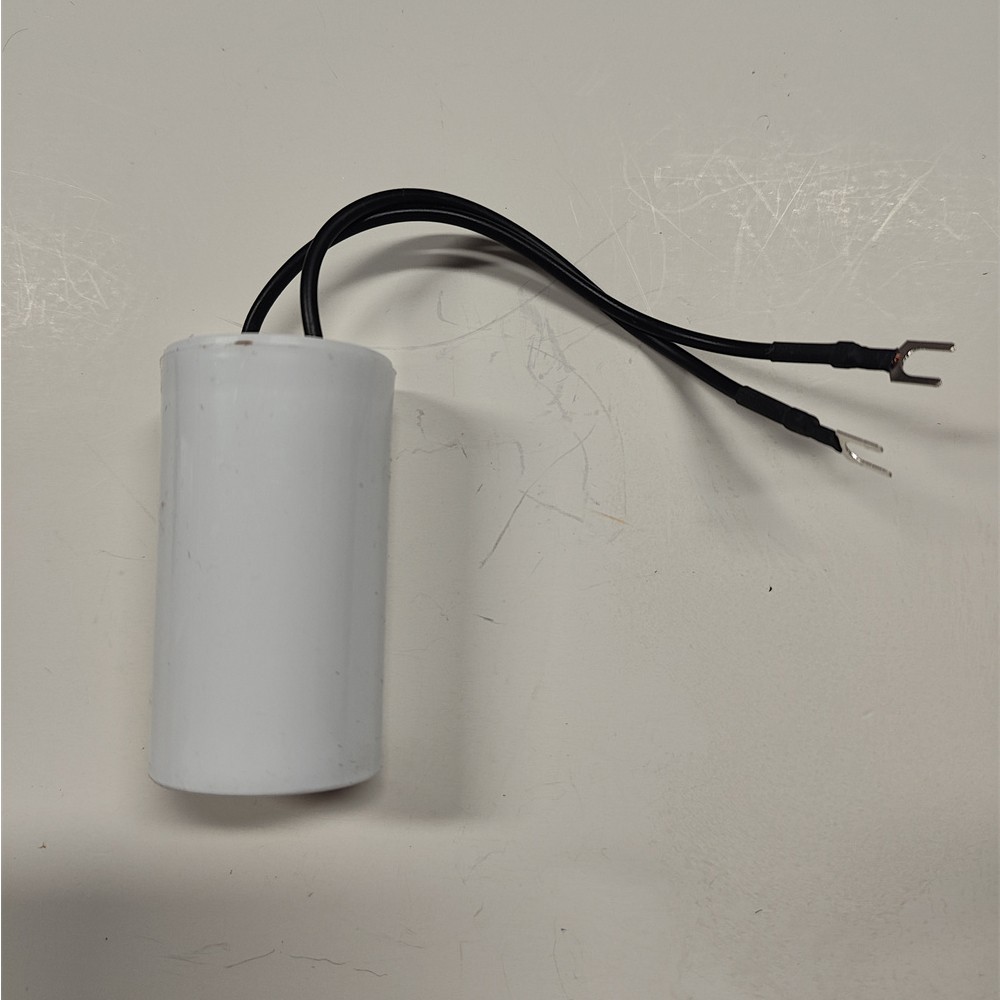 60UF 250VAC Wire Motor Run Capacitor 250V AC CBB60 60UF Round White 50/60HZ Cap