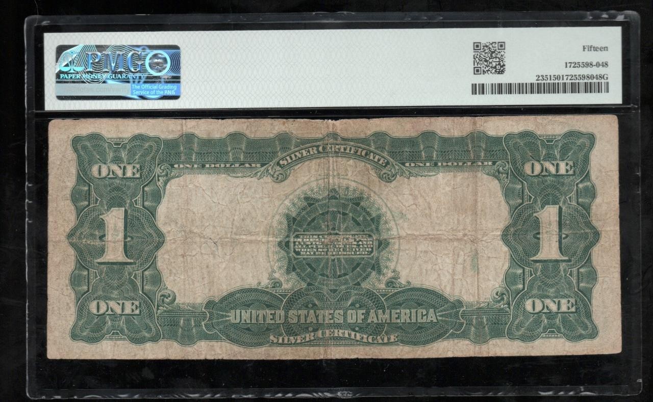 AC Fr 235 1899 $1 Silver Certificate PMG 15