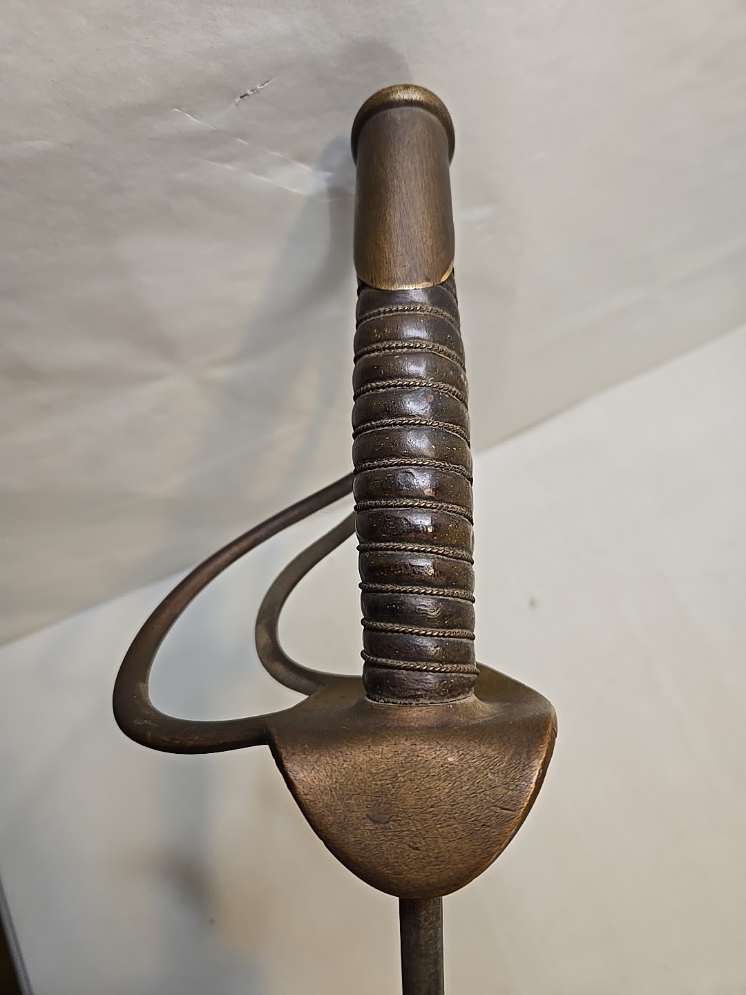 Mansfield & Lamb Civil War Model 1860 Cavalry Sword w/Scabbard - 1863