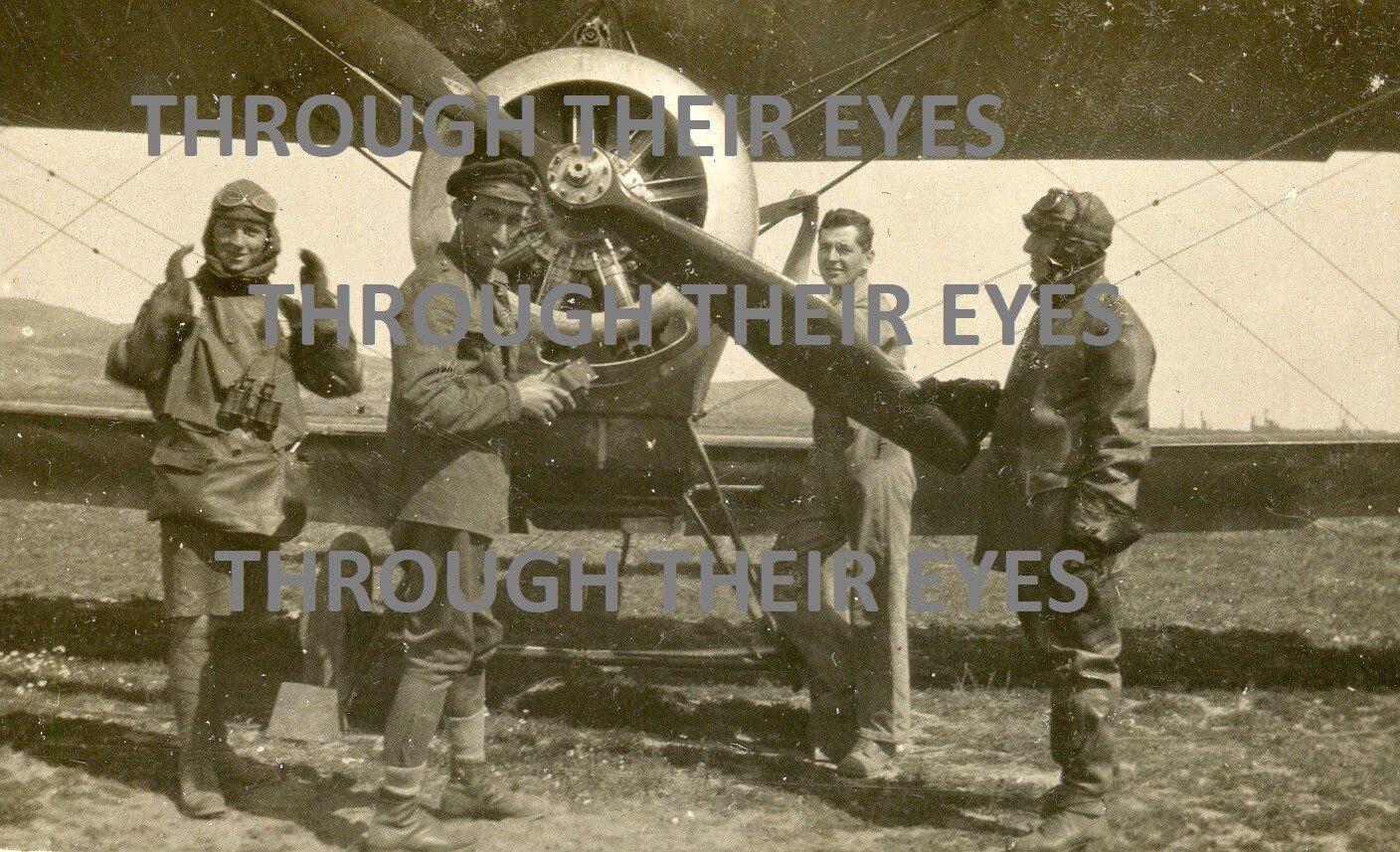 DVD Scans RFC Royal Flying Corps Pilots WW1 photo album Harold Seymour WWI