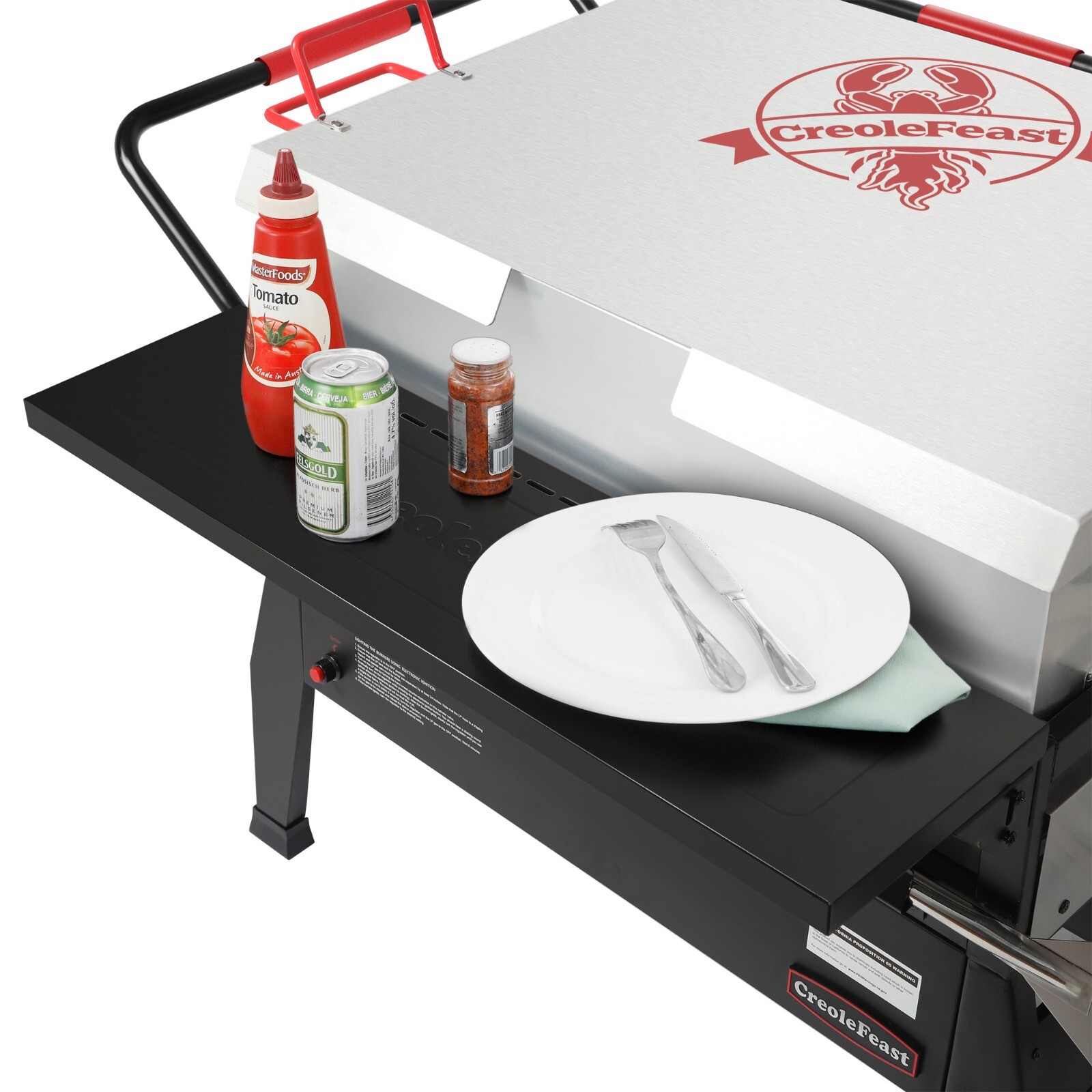 Creole Feast 150 QT Crawfish Boiler Outdoor Stove Propane Gas Seafood Cooker