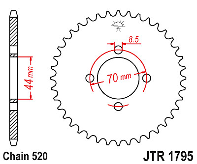 SUZUKI LT80 KAW KFX80 - JT SPROCKET SET 22/10 AND NATURAL KMC STANDARD CHAIN KIT
