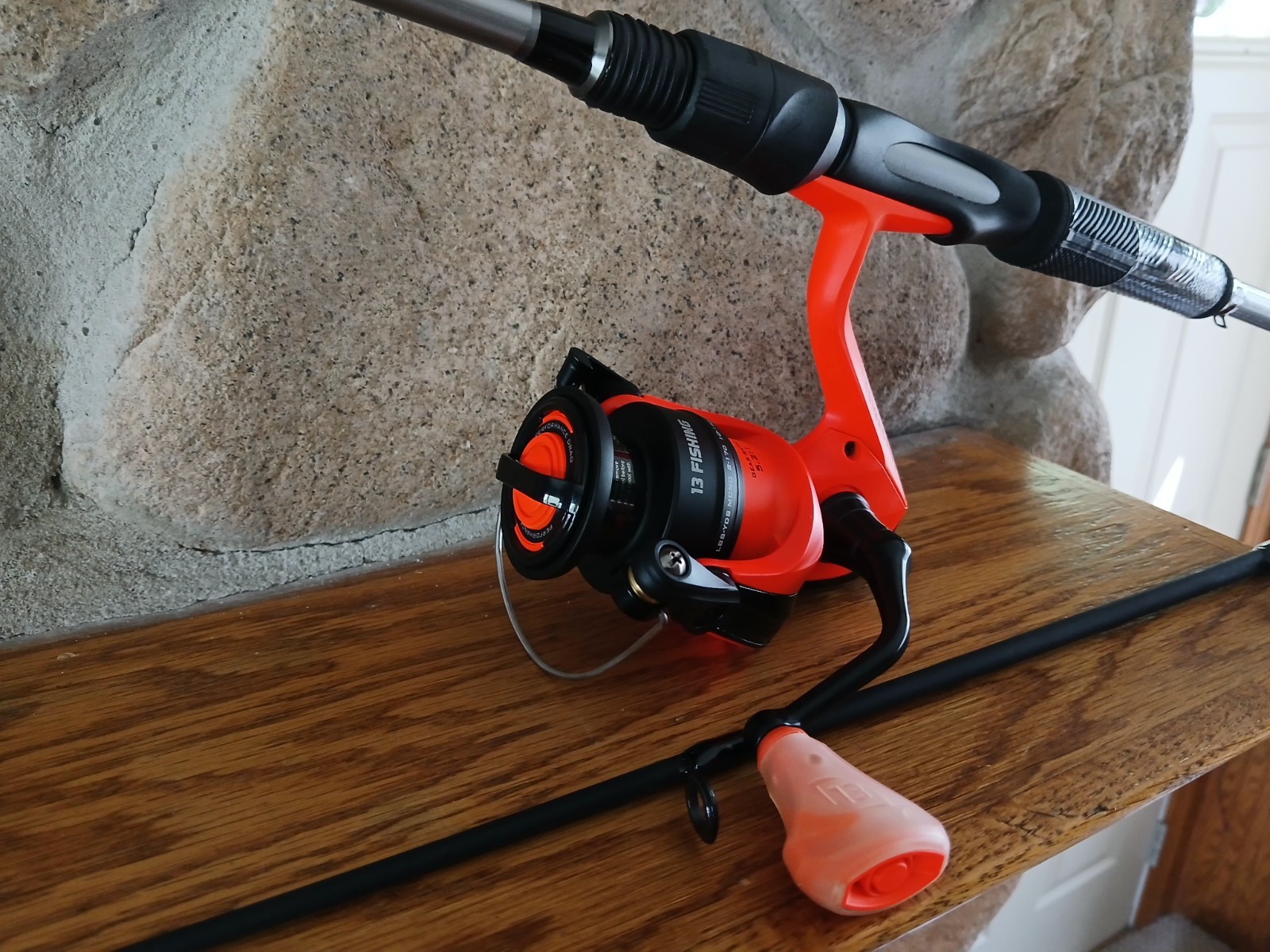 Kalon 13 Fishing 2.0 Radioactive Spinning Fishing Reel Quantum Throttle II Combo