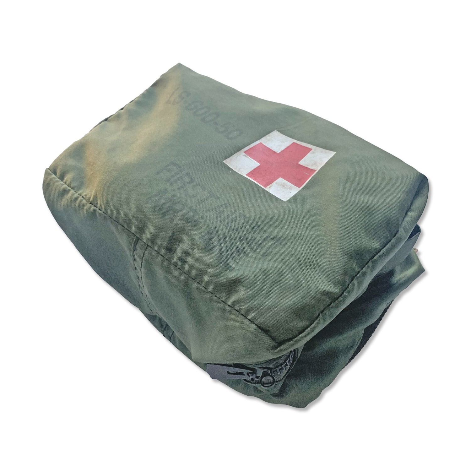 Vintage US Military Aircraft First Aid Kit LS-600-50 with Original Contents