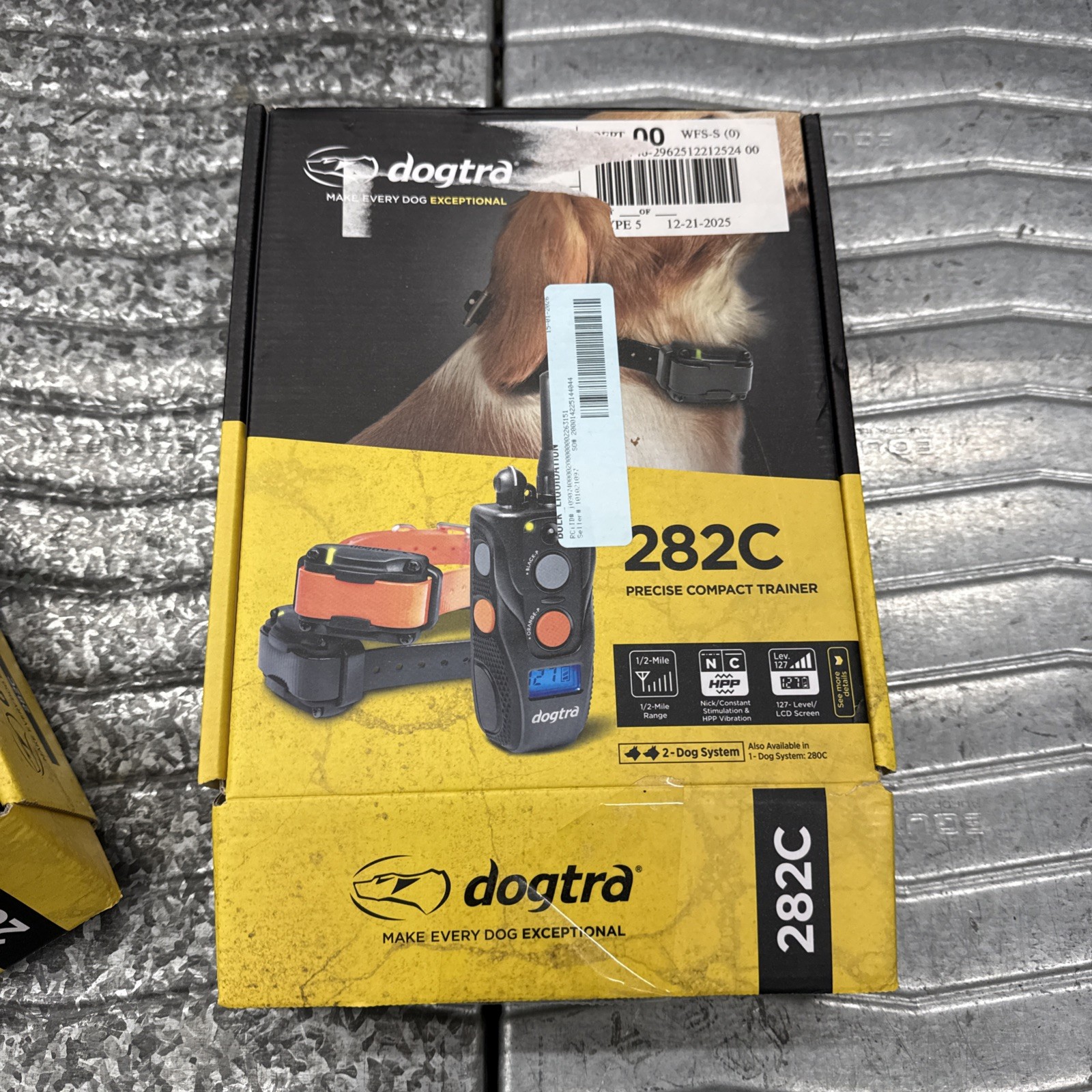 Dogtra 282C Remote Dog Training Collar System NOB