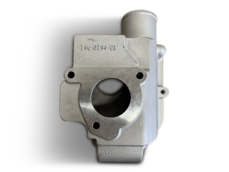 New Aftermarket Caterpillar C-15 Inner Thermostat Housing, Part Number: 146-0194