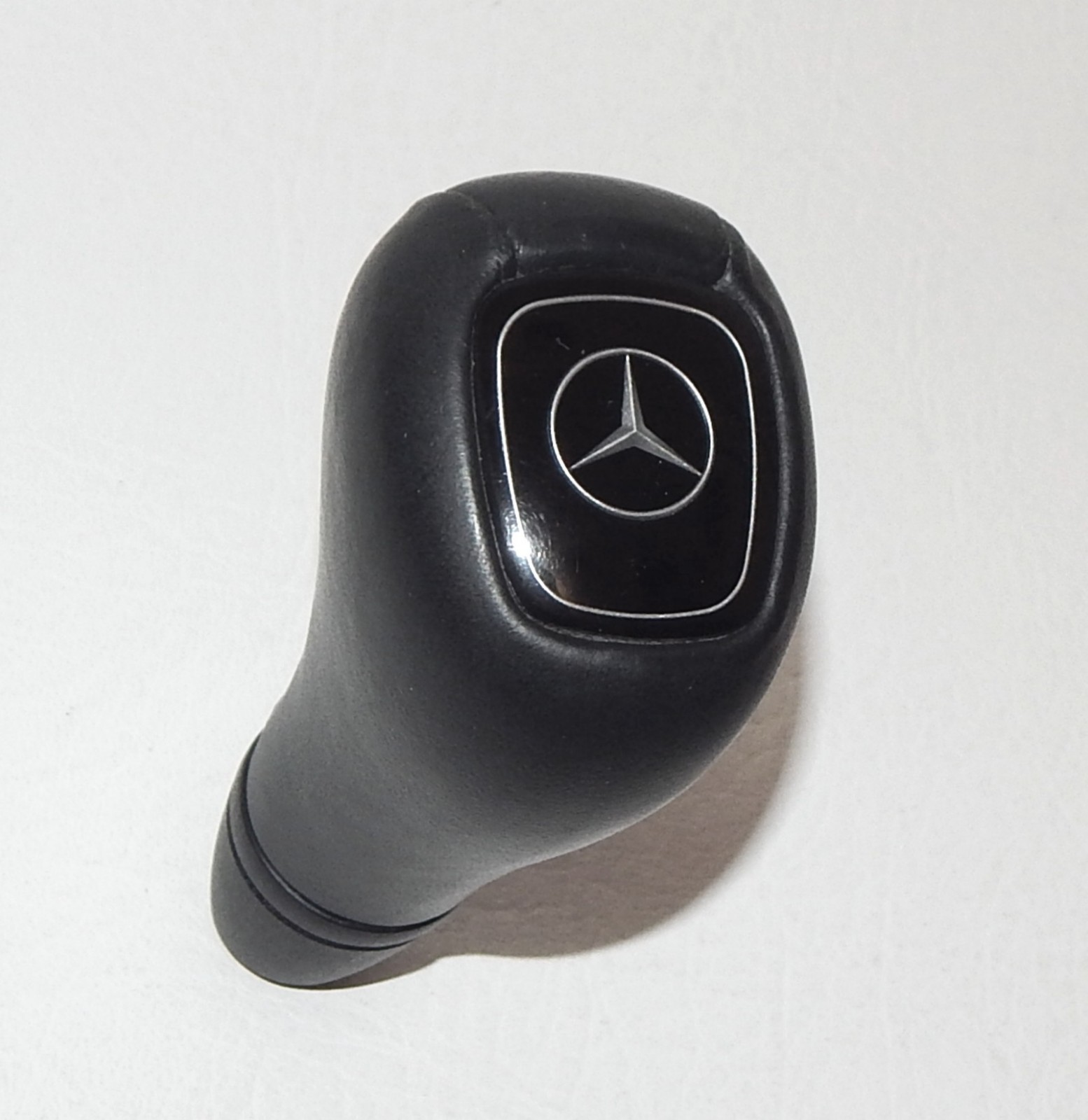 OEM 2002-2005 MERCEDES M-CLASS Black Leather Shift Knob Automatic Shifter Handle