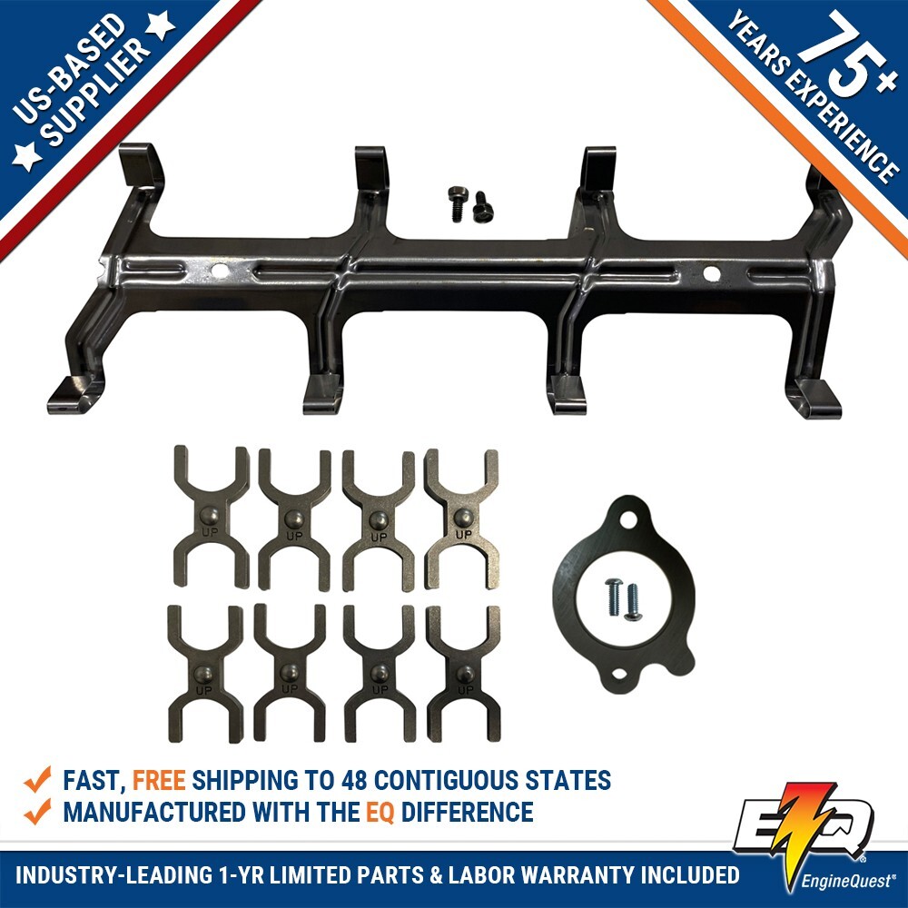 Ford 1985-2001 5.0 302, 5.8 351w Roller Lifter Retainer, Guides & Cam Plate