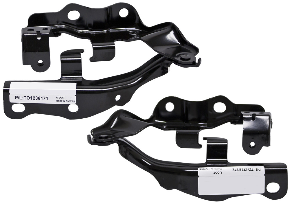 New Driver & Passenger Side Hood Hinge Set For 2012-2014 Toyota Camry