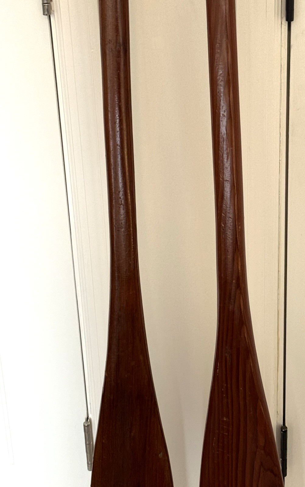 (2) VERY NICE PADDLES 60" LONG - NICE PATINA
