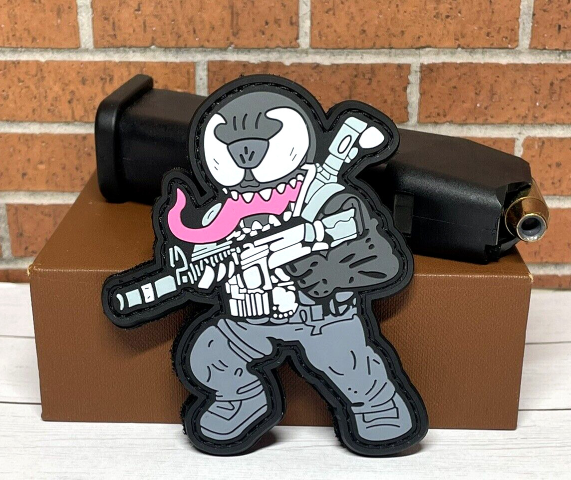 PVC Tactical Patch - Venom Patch - Morale Gun Venom Patch - Hook & Loop