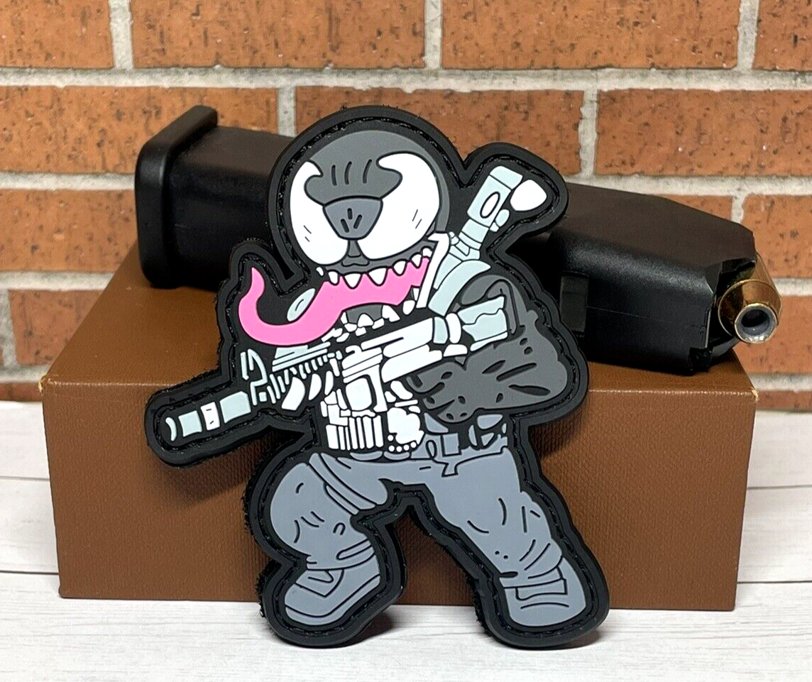 PVC Tactical Patch - Venom Patch - Morale Gun Venom Patch - Hook & Loop
