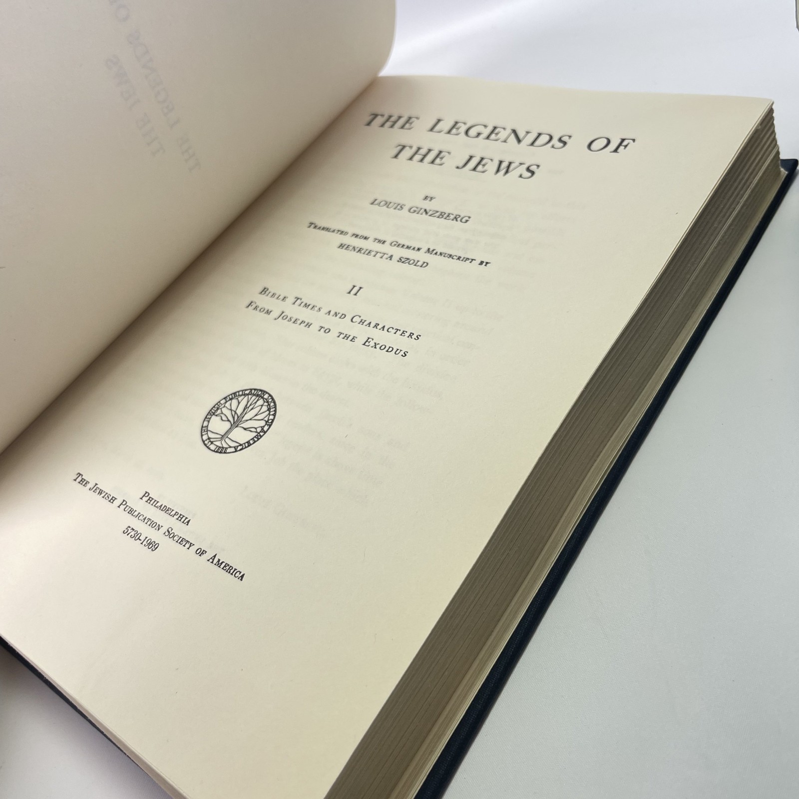 The Legends of the Jews 1-6 Volume HARDCOVER SET Ginzberg (Missing 7) *Read