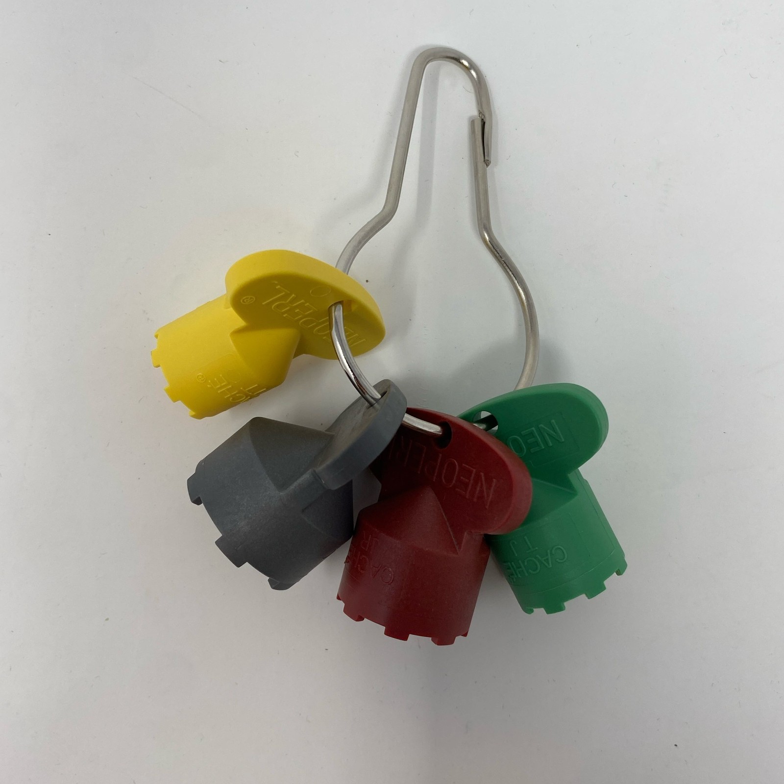 NEOPERL Cache Aerator Key Set - 4-Key Multicolor Standard, Junior, Tiny Junior